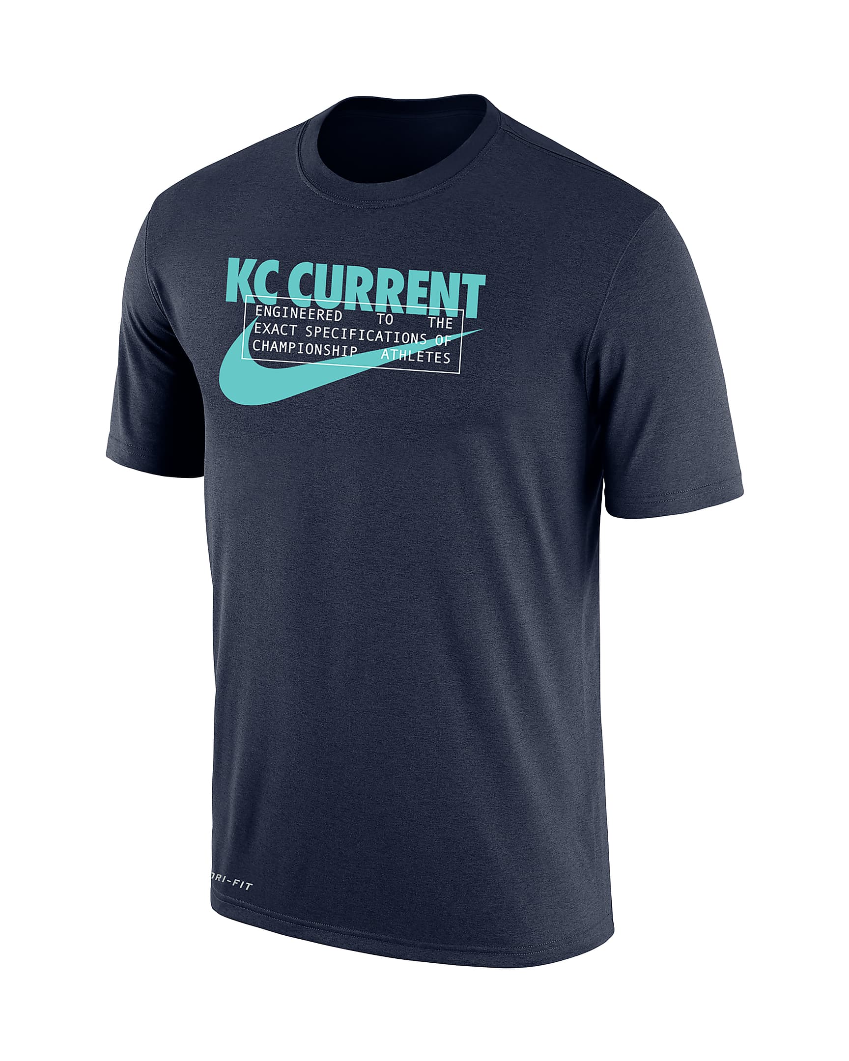 Kansas City Current Men's Nike Dri-FIT Soccer T-Shirt. Nike.com