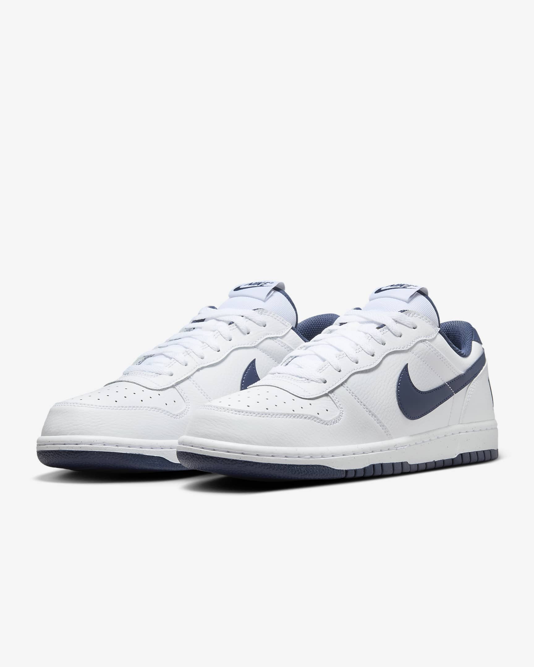 Nike Big Low Men's Shoes - White/Midnight Navy