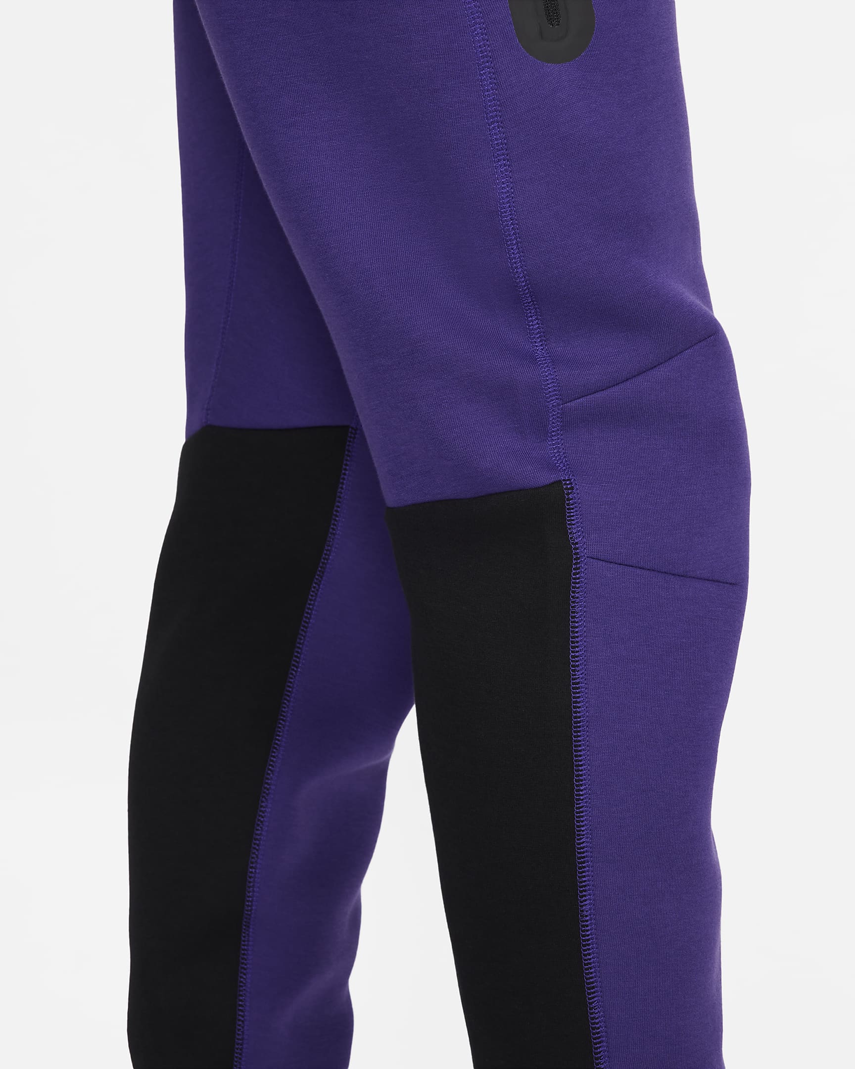 Calças desportivas Nike Sportswear Tech Fleece para homem - Roxo Field/Preto