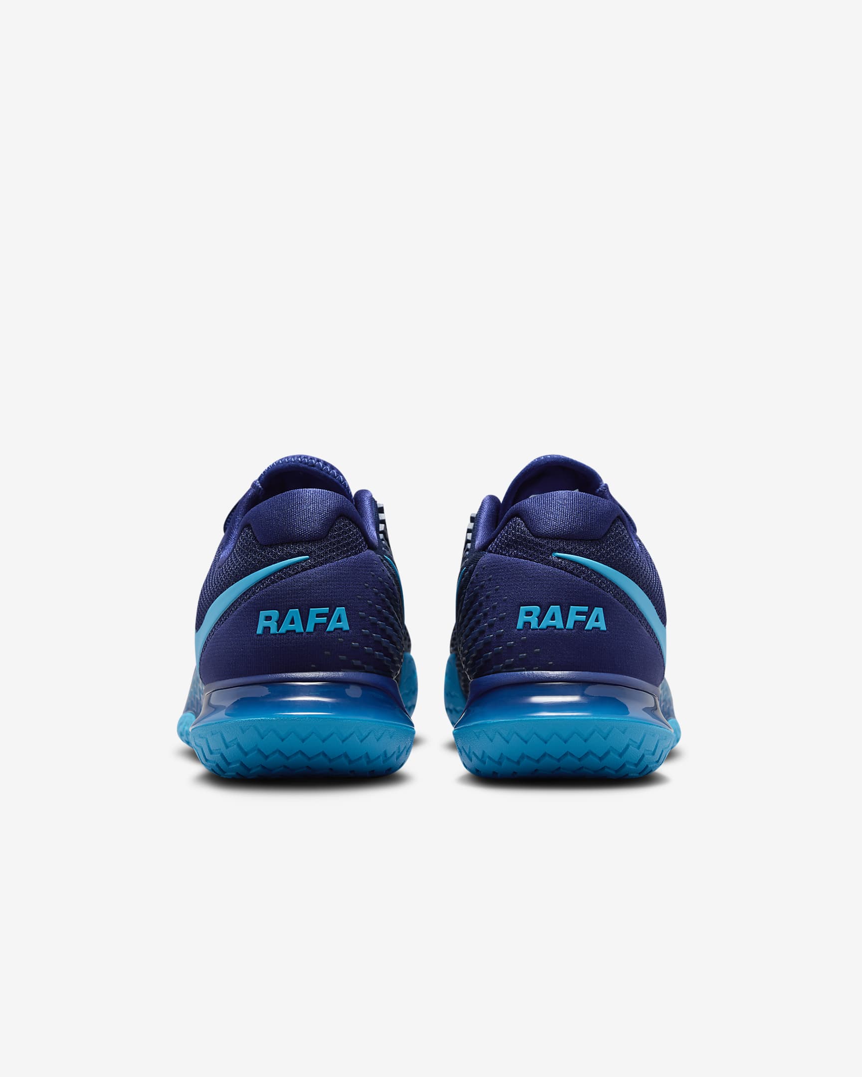 NikeCourt Zoom Vapor Cage 4 Rafa Men's Hard Court Tennis Shoes - Blue Void/Blue Void/Laser Blue