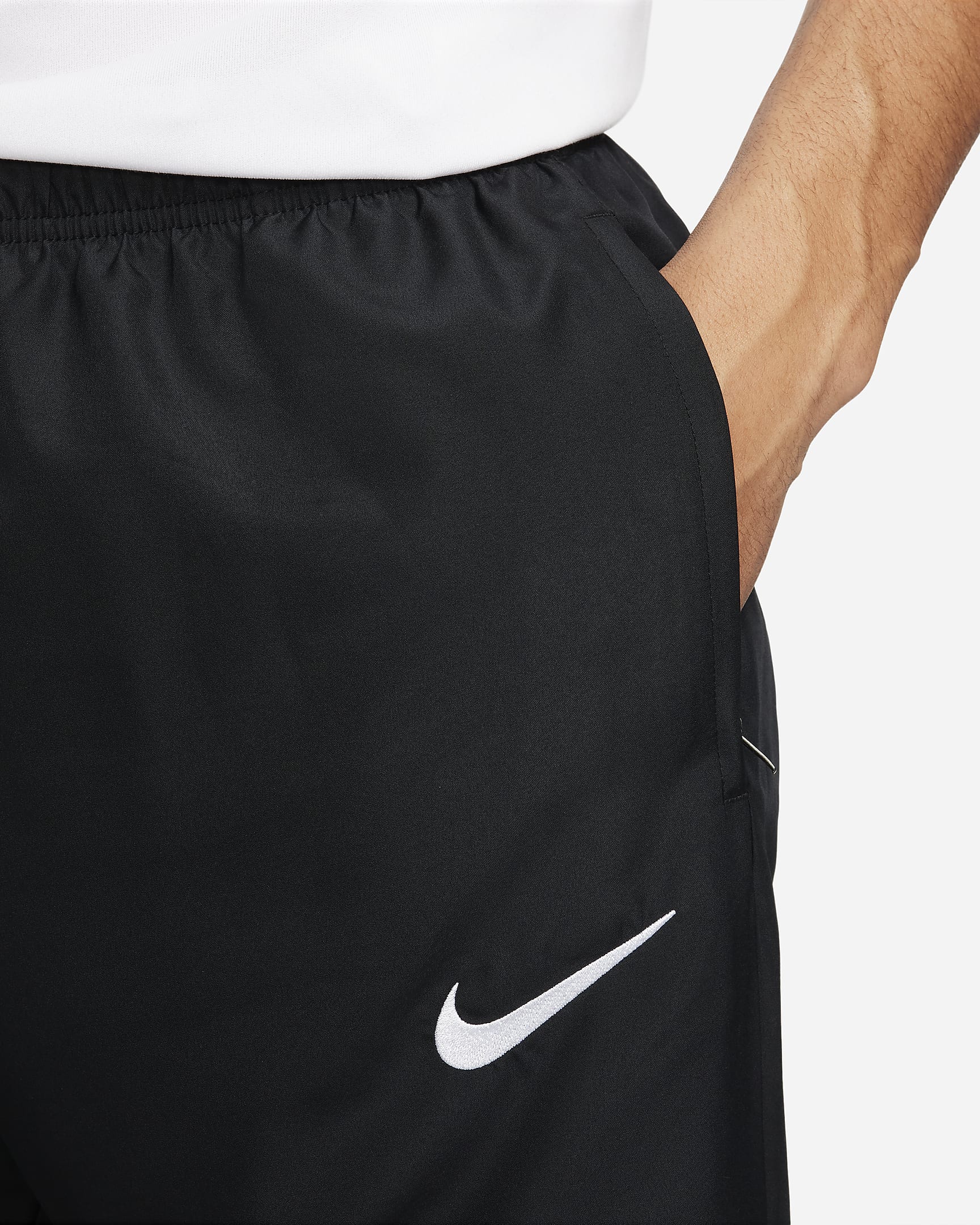 Pantalon de foot Nike Academy Dri-FIT pour homme - Noir/Noir/Blanc