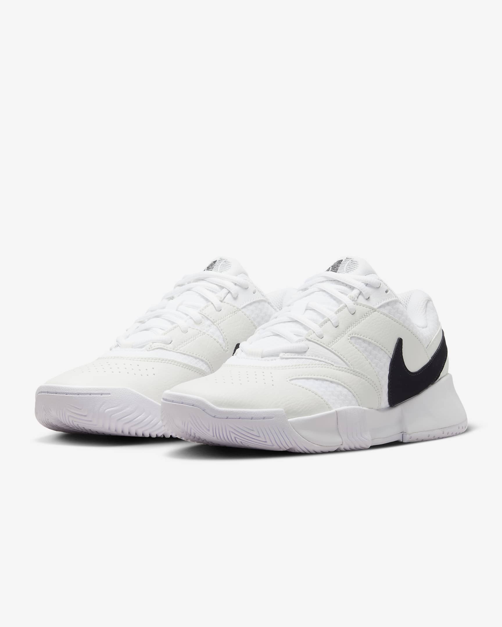 Damskie buty do tenisa NikeCourt Lite 4 - Biel/Summit White/Czerń