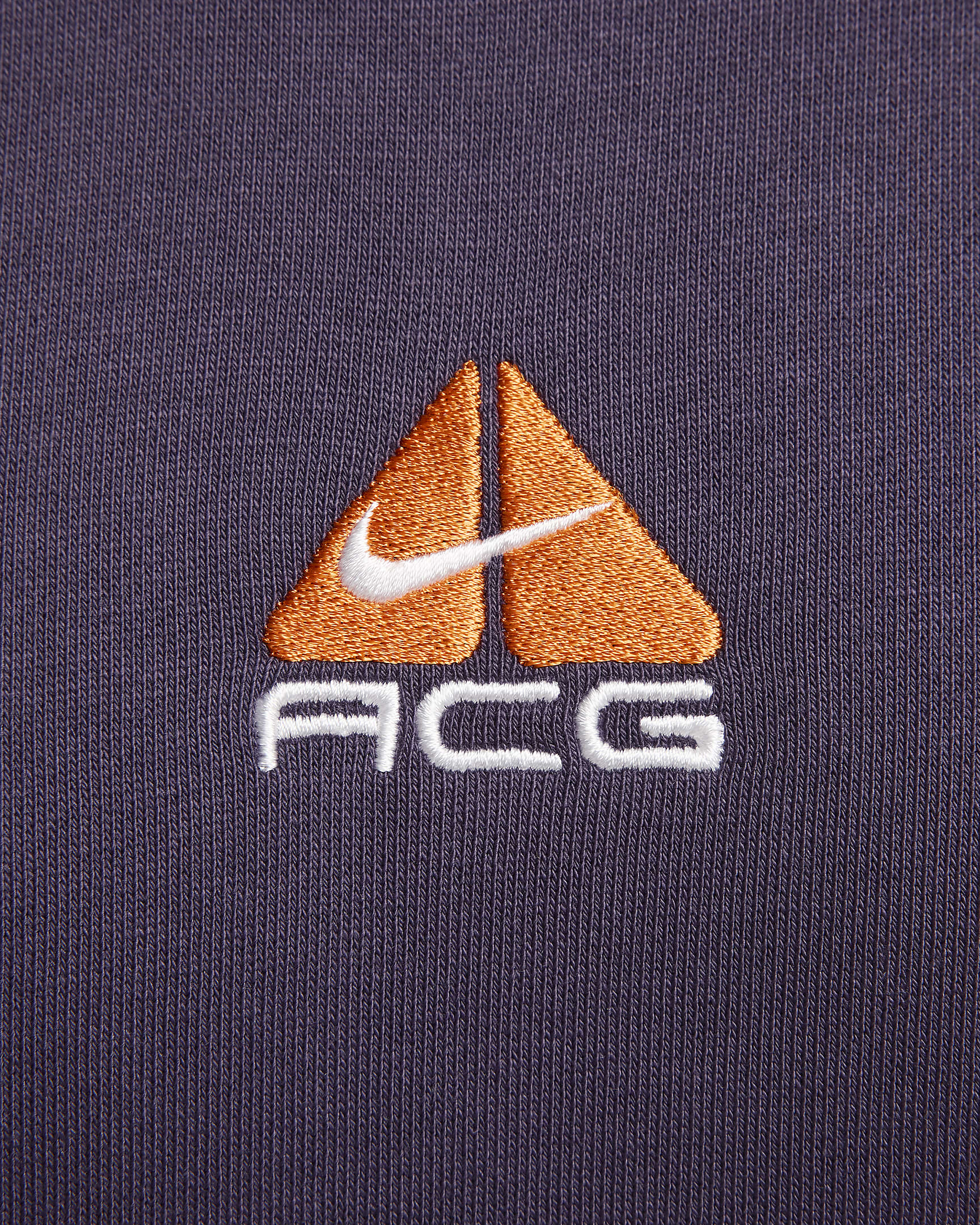 Nike ACG Therma-FIT Fleece Pullover Hoodie - Dark Raisin/Summit White