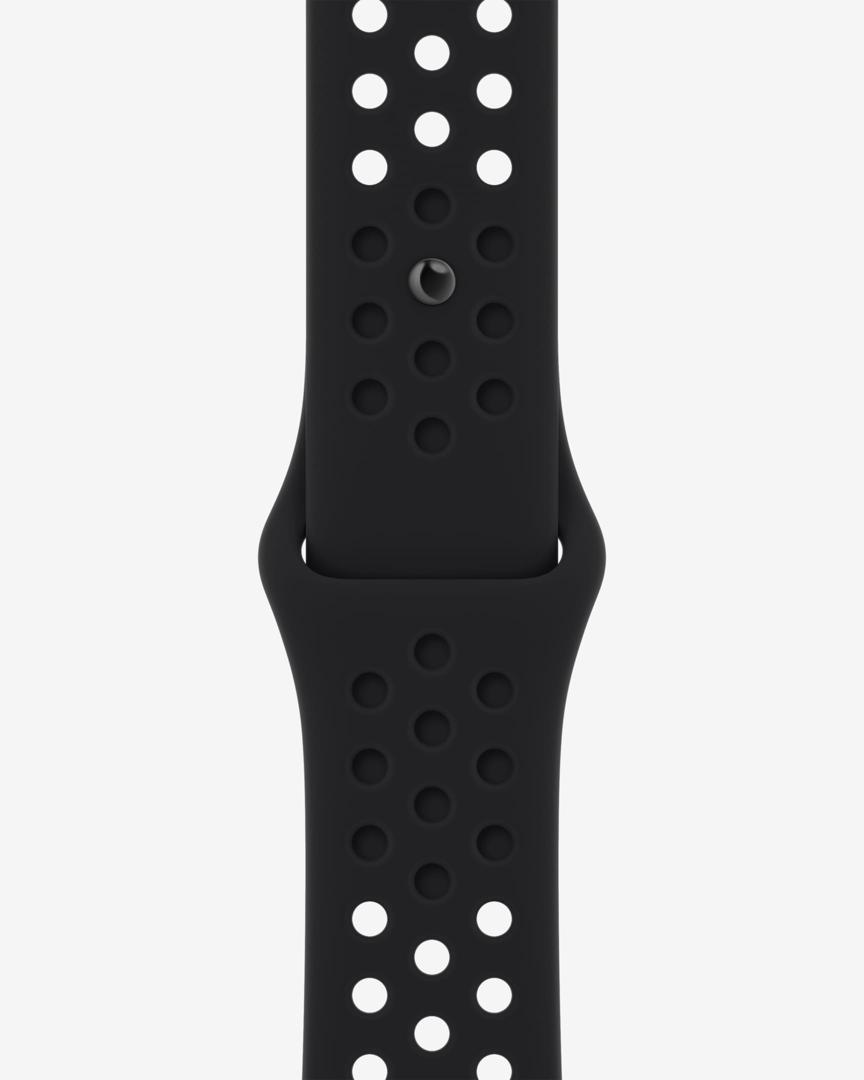 41mm ブラック/ブラック ナイキ スポーツバンド - レギュラー - ブラック/ブラック