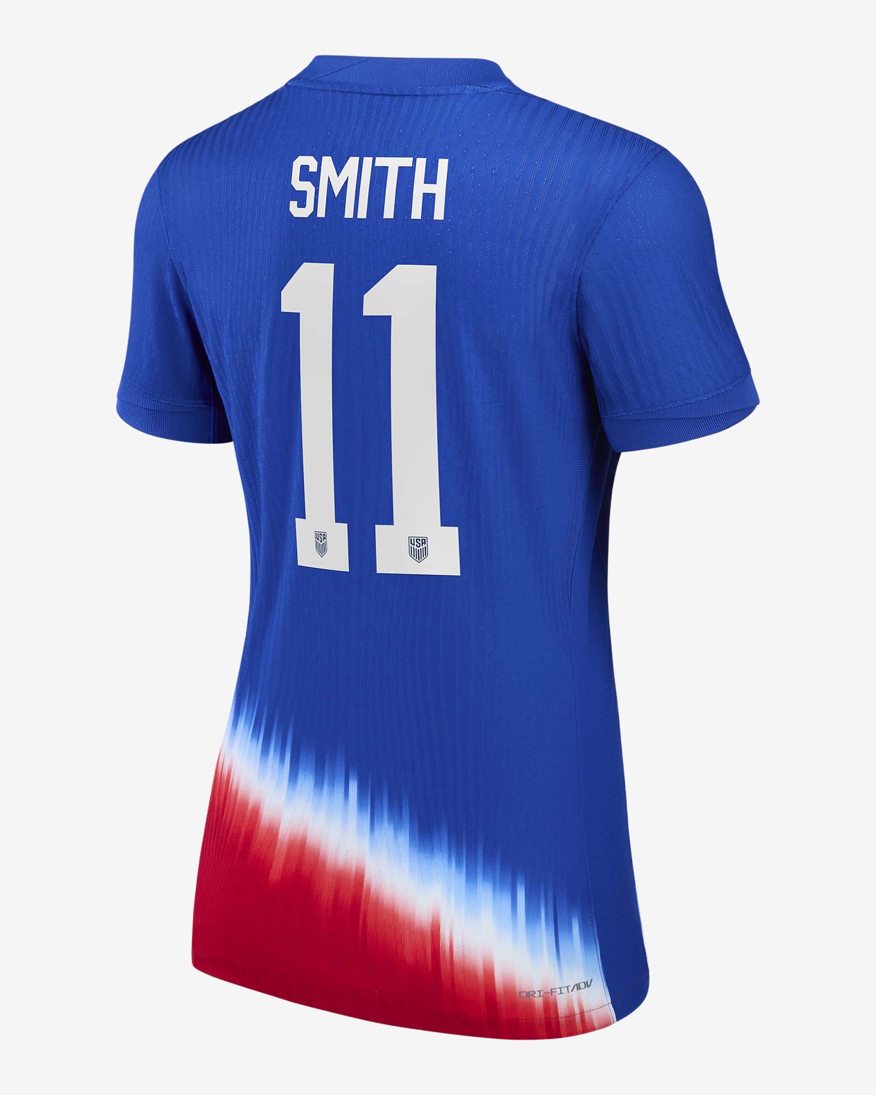 Sophia Smith USWNT 2024 Match Away Women's Nike Dri-FIT ADV Soccer Jersey - Royal