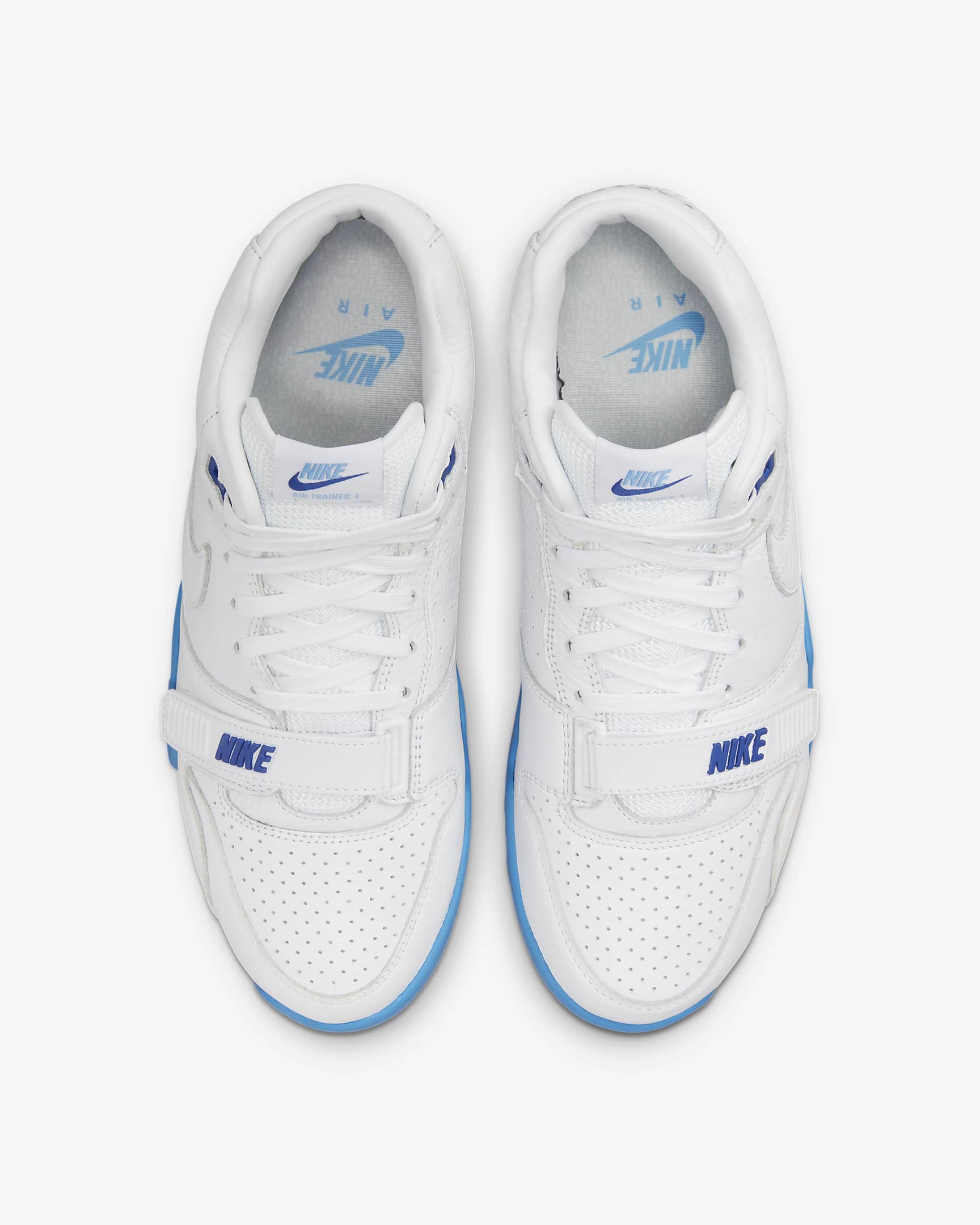 Tenis para hombre Nike Air Trainer 1 - Blanco/Azul universitario/Azul eléctrico/Blanco