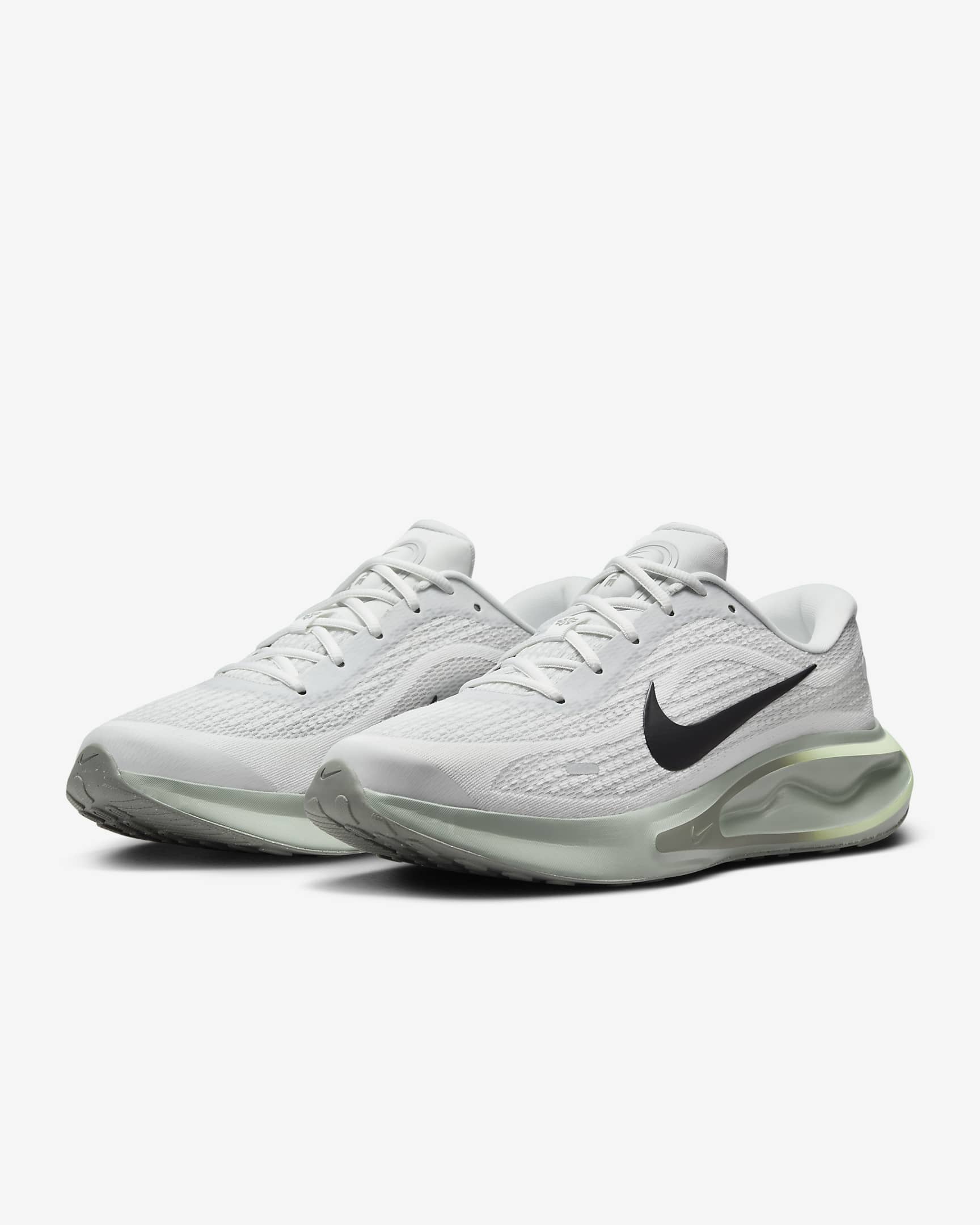 Nike Journey Run-løbesko til vej til mænd - Summit White/Jade Horizon/Dark Stucco/sort