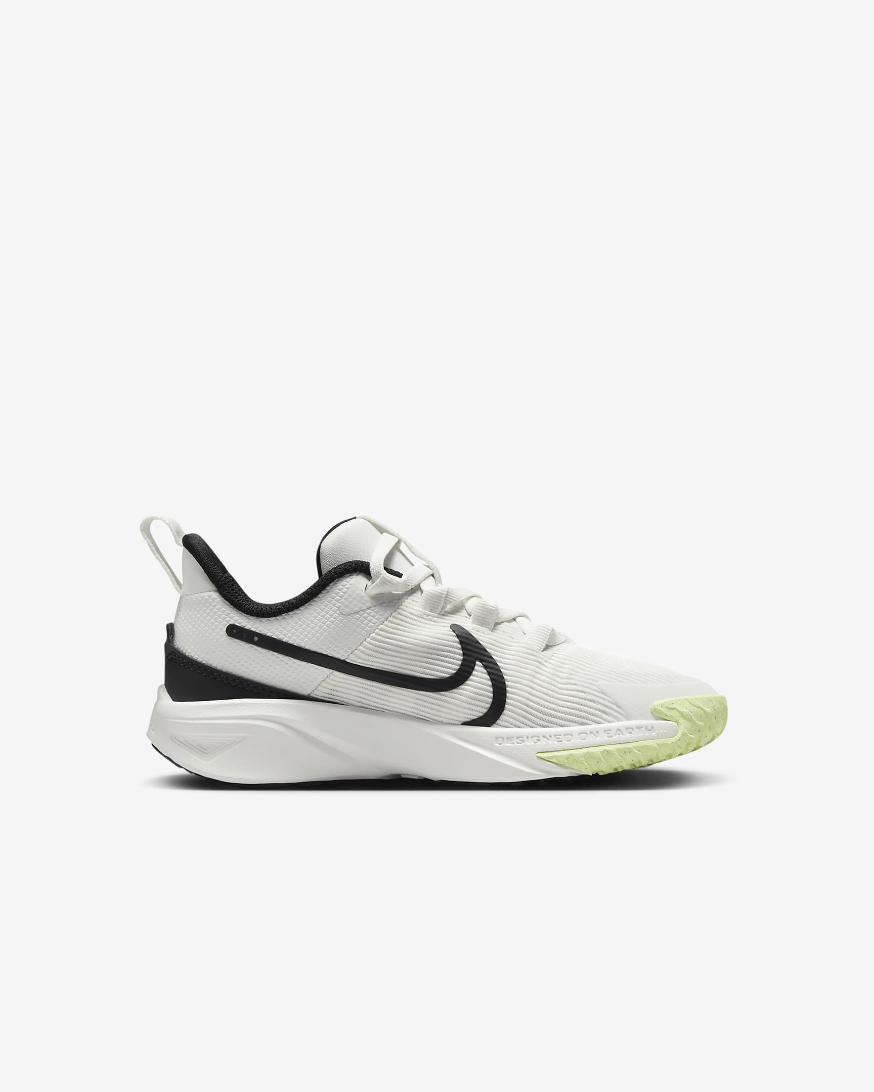 Chaussure Nike Star Runner 4 pour enfant - Summit White/Barely Volt/Blanc/Noir