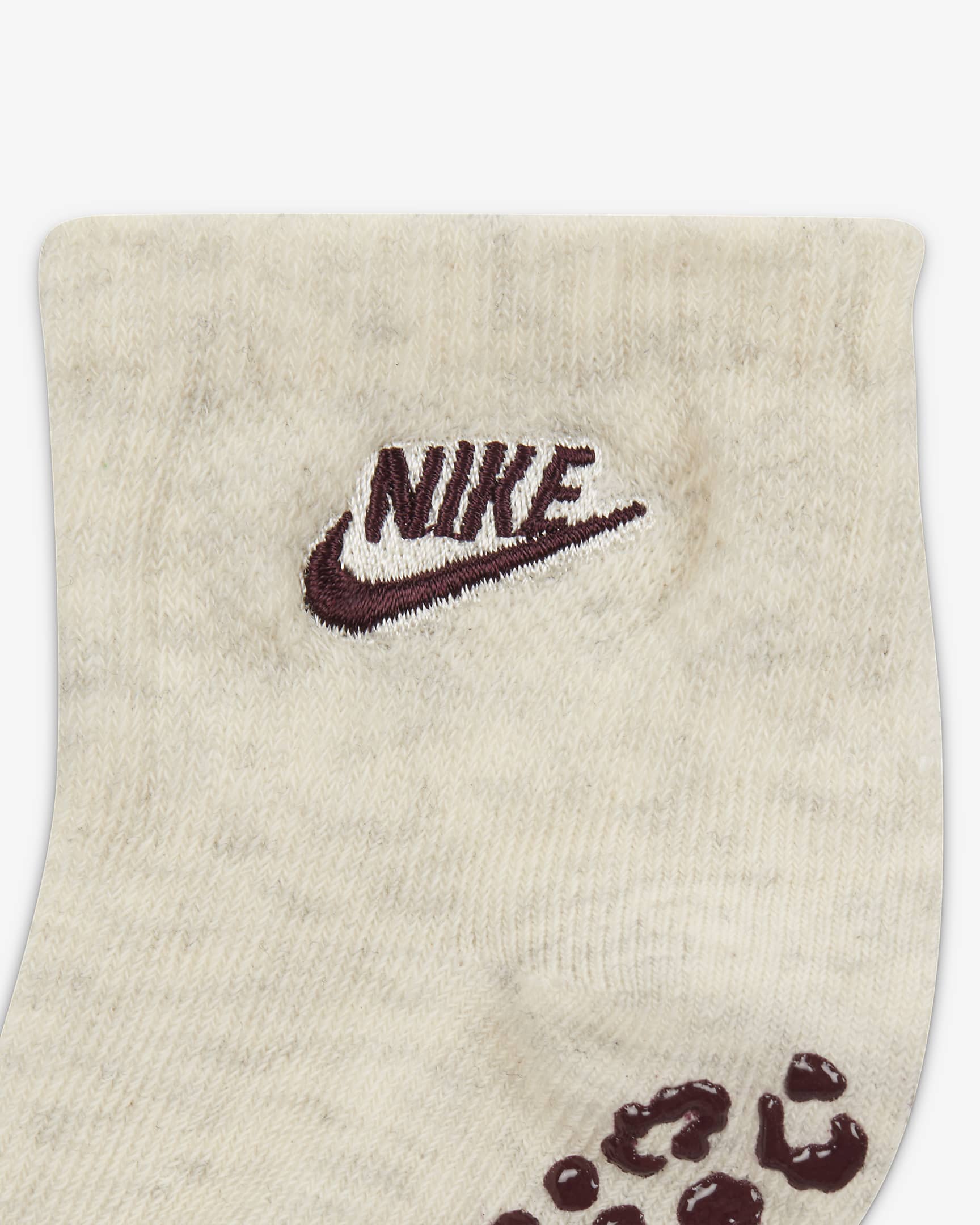 Nike Leopard Gripper Socks Box Set (3 Pairs) Baby (12-24M)/Toddler ...