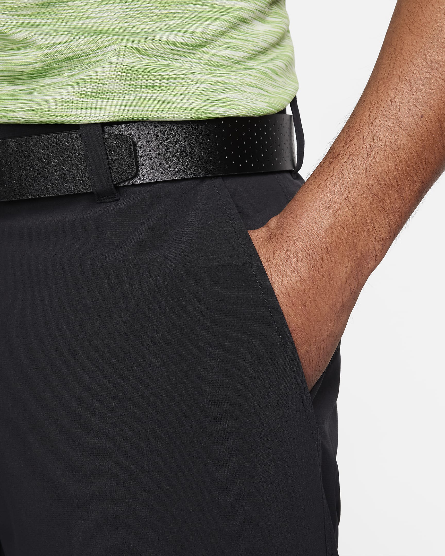 Nike Tour Repel joggebukse for golf til herre - Svart/Svart