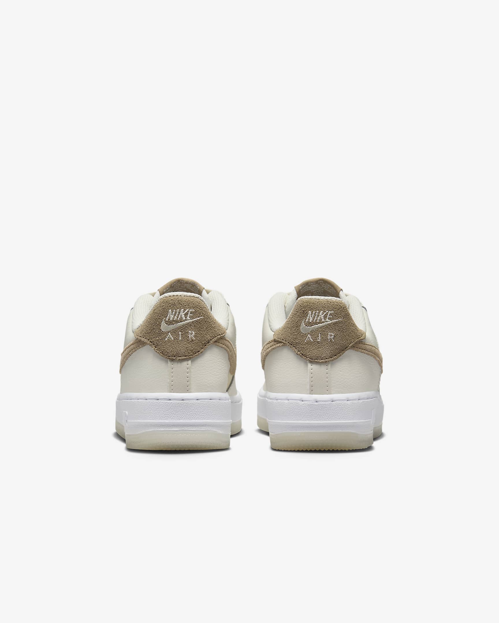 Tenis para niños grandes Nike Air Force 1 LV8 5 - Vela/Leche de coco/Blanco/Caqui