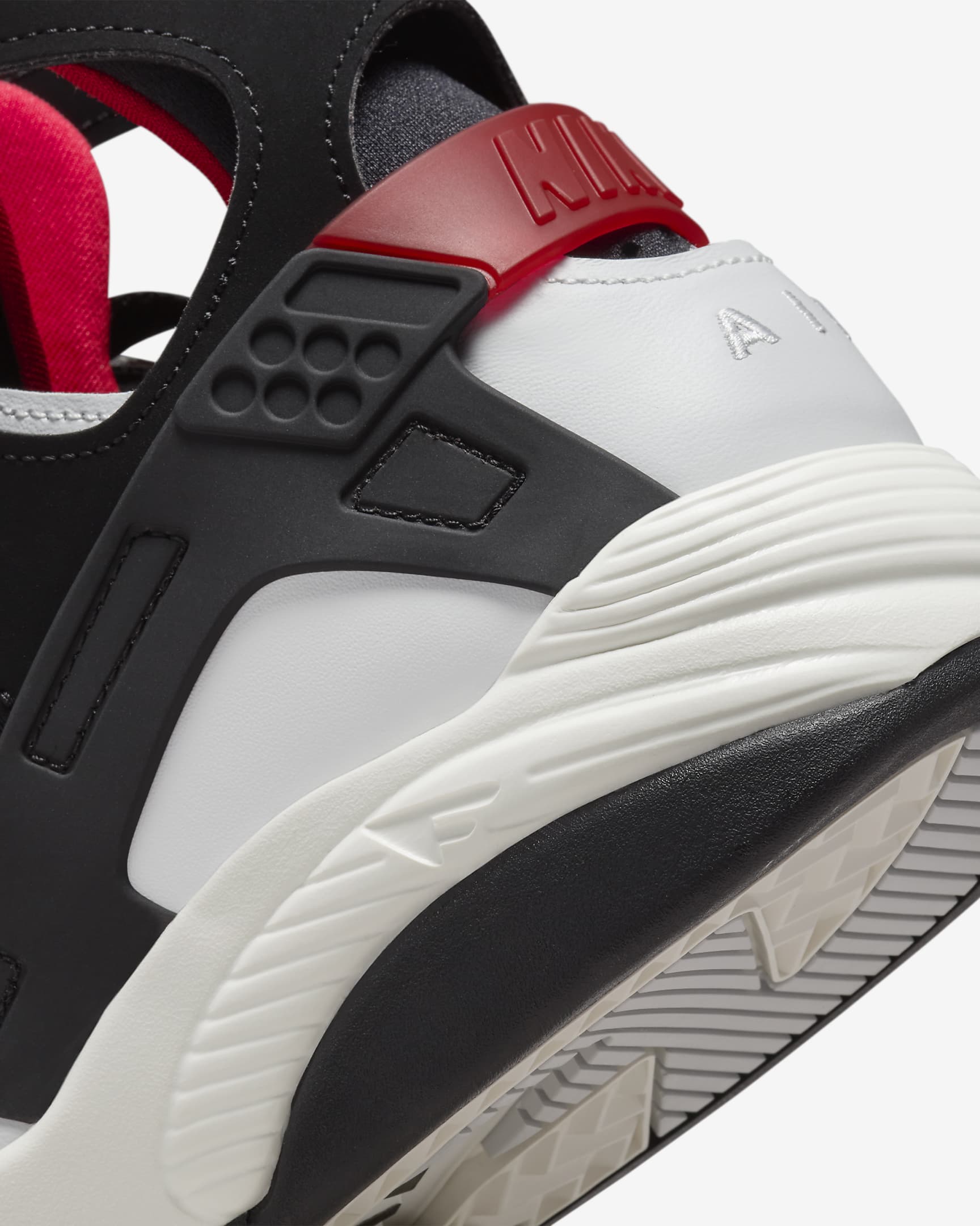 Nike Air Flight Huarache Men's Shoes - Photon Dust/Sail/Black/Gym Red