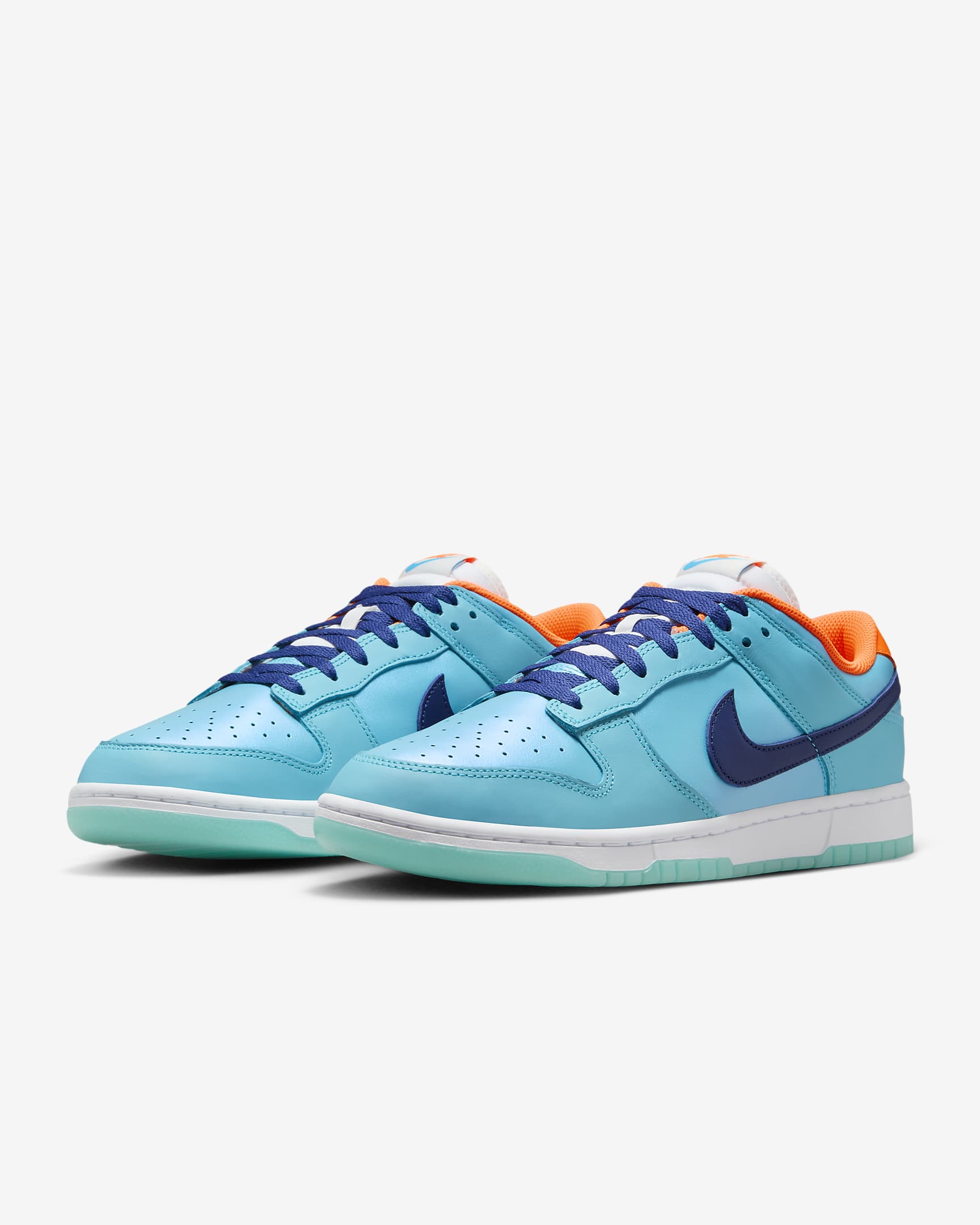 Nike Dunk Low SE Men's Shoes - Baltic Blue/Total Orange/White/Deep Royal Blue