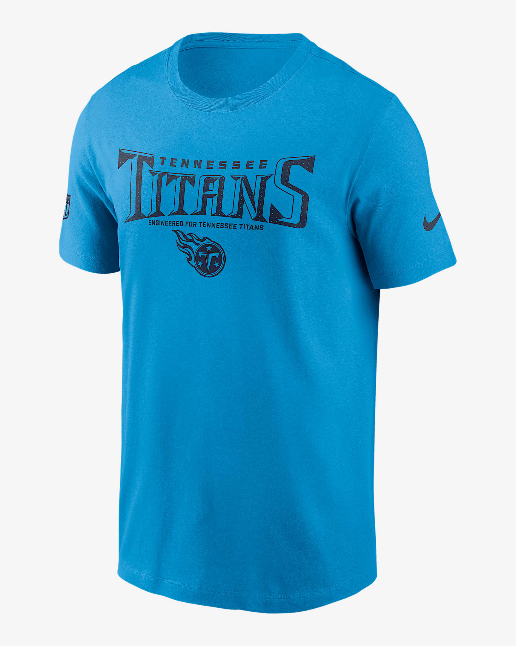 Tennessee Titans Sideline Team Issue Men's Nike Dri-FIT NFL T-Shirt - Blue