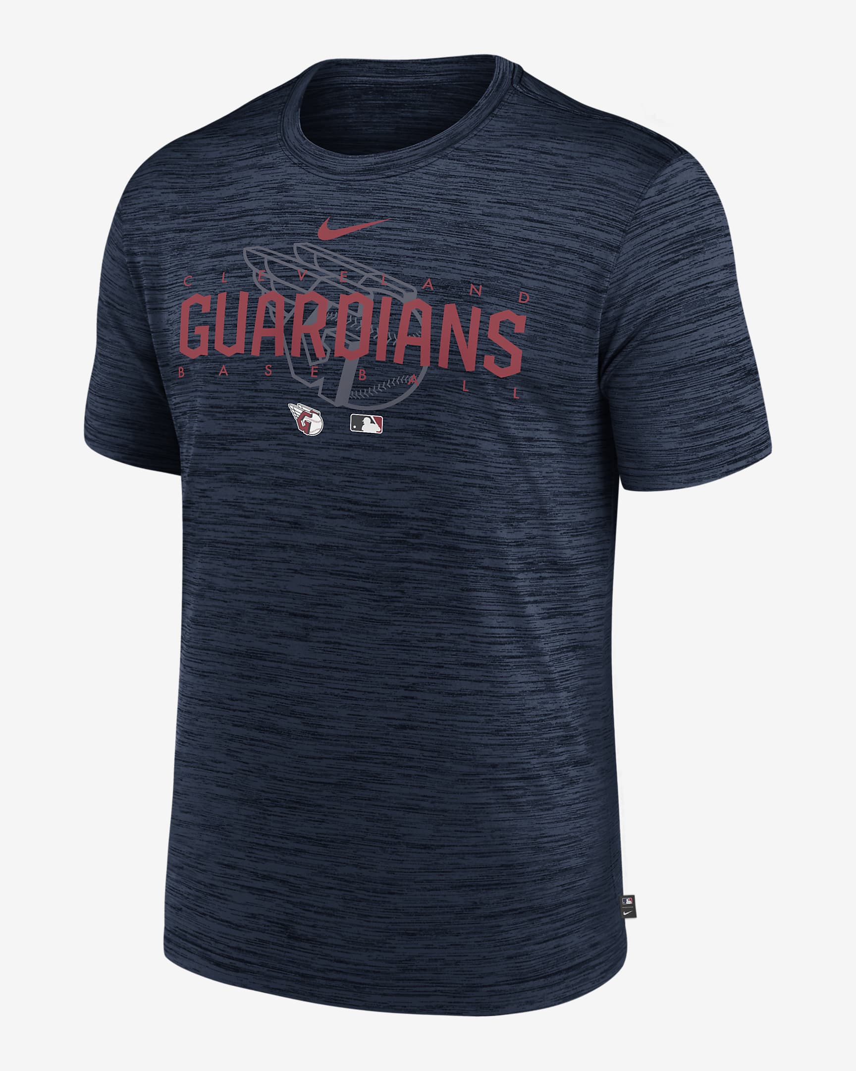 Nike Dri-fit Velocity Practice (mlb Cleveland Guardians) Men's T-shirt 