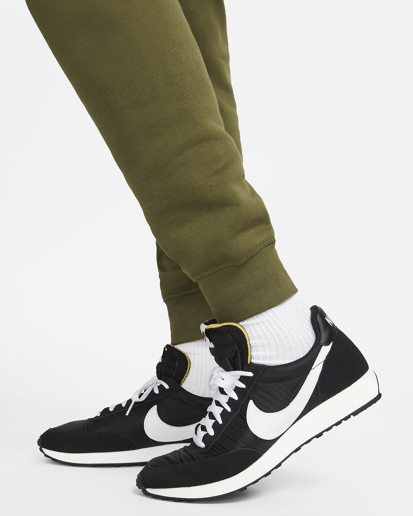 Nike Sportswear Swoosh League Men's Fleece Trousers - Rough Green