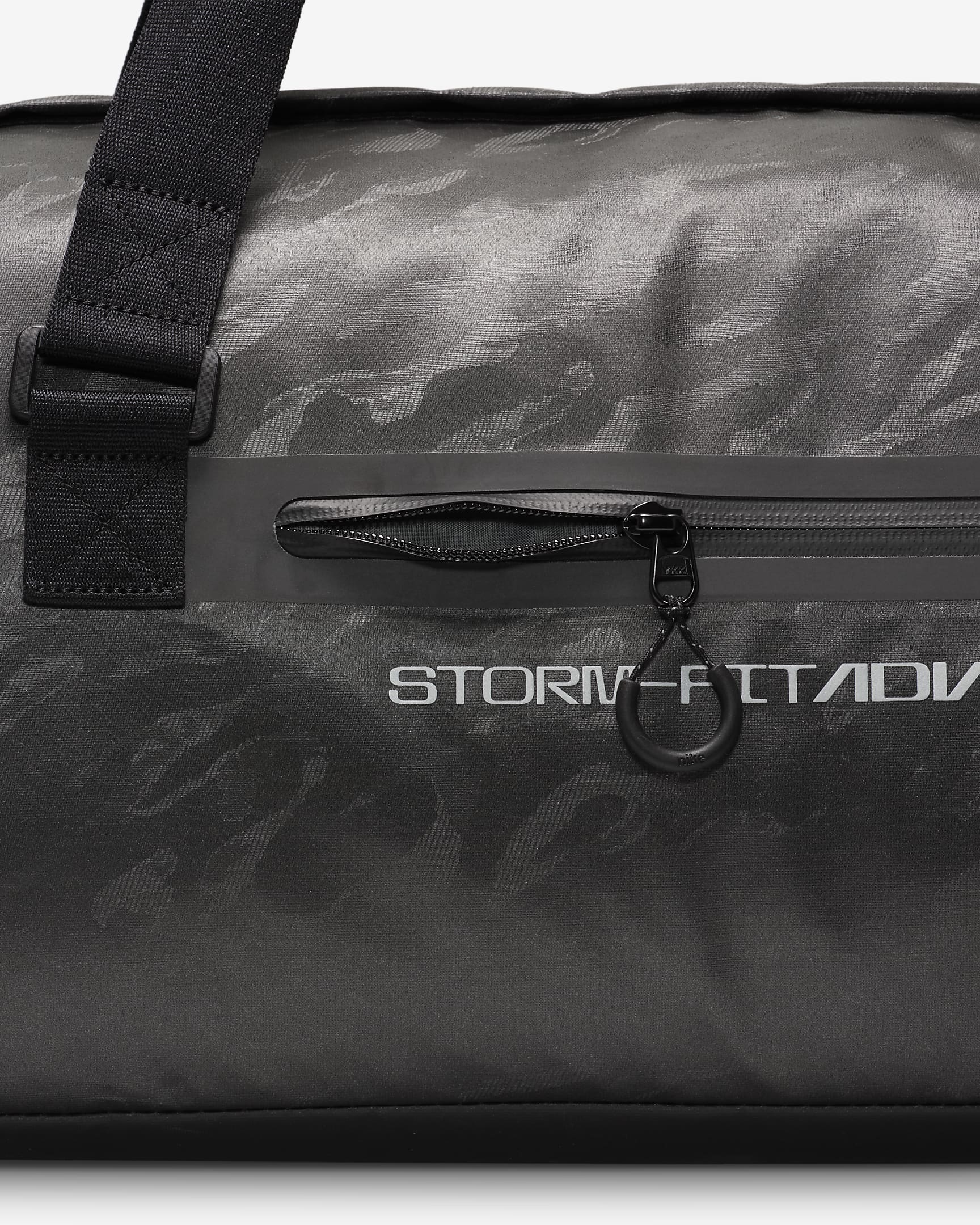 Nike Pro Storm-FIT ADV Duffle Bag (38L) - Black/Black/Reflect Silver