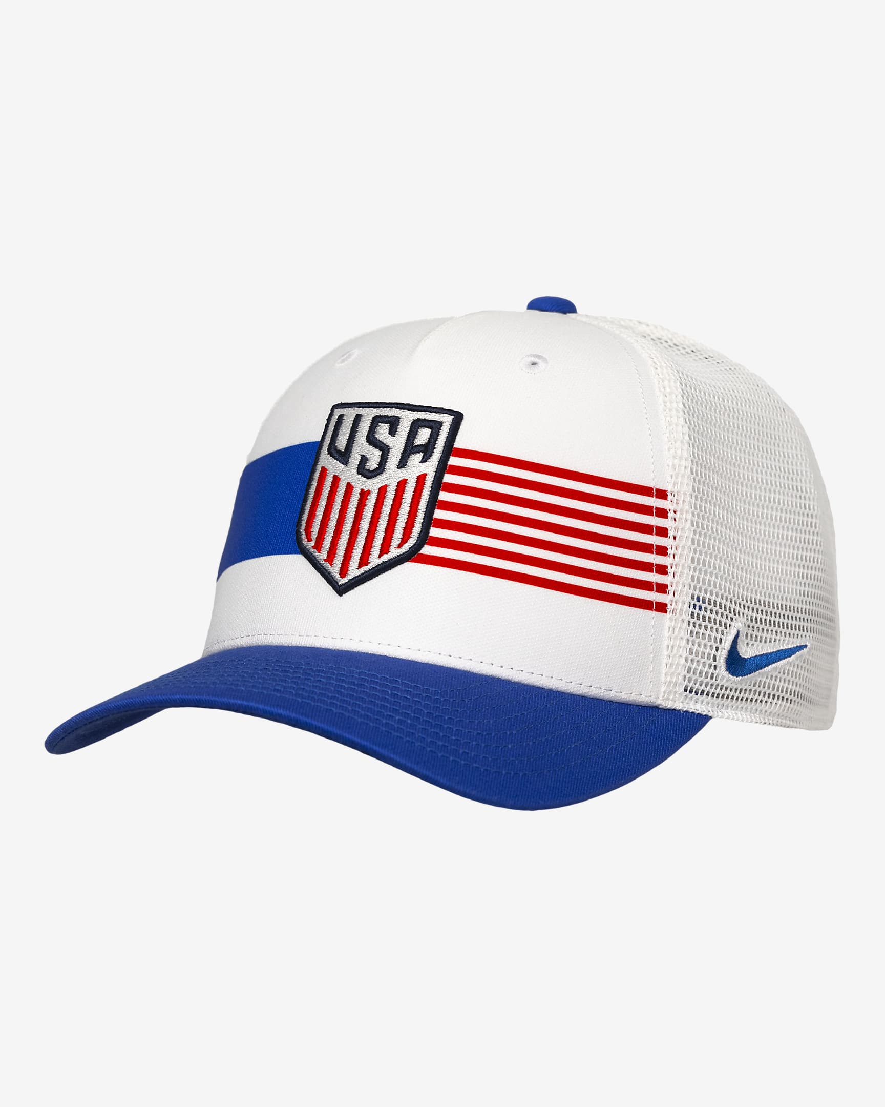 Gorra de rejilla de fútbol Nike USMNT - Royal juego