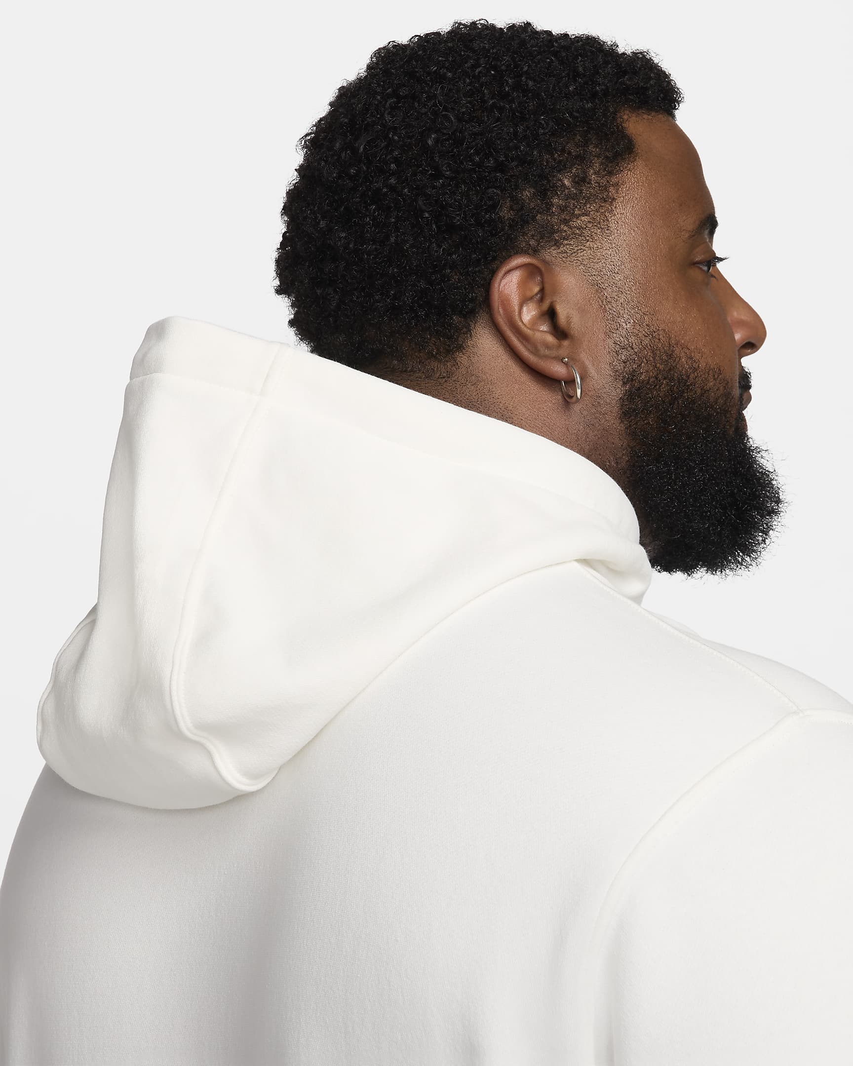 Sweat à capuche Nike Sportswear Club Fleece - Sail/Sail/Blanc