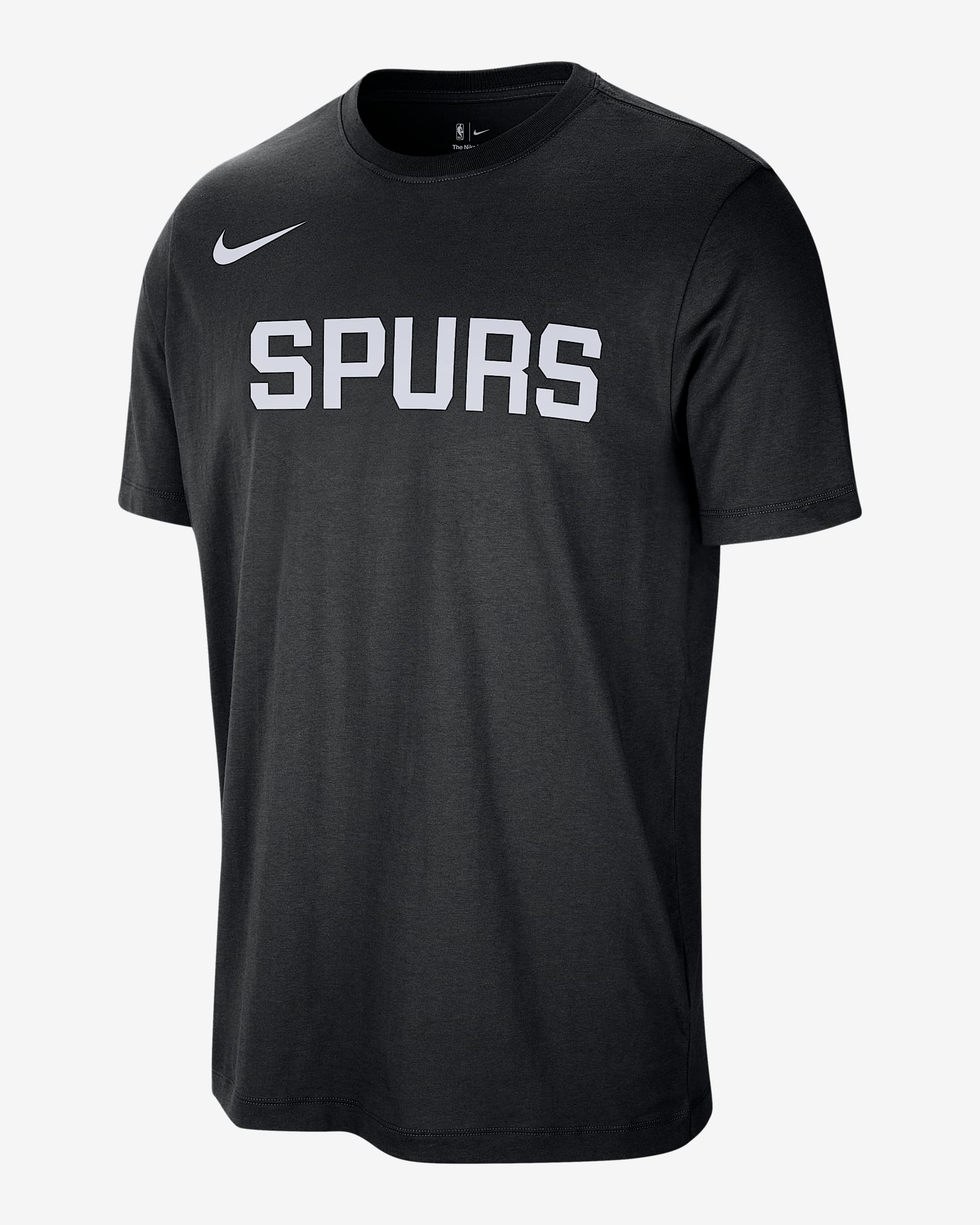 San Antonio Spurs Essentials Nike NBA-herenshirt - Zwart