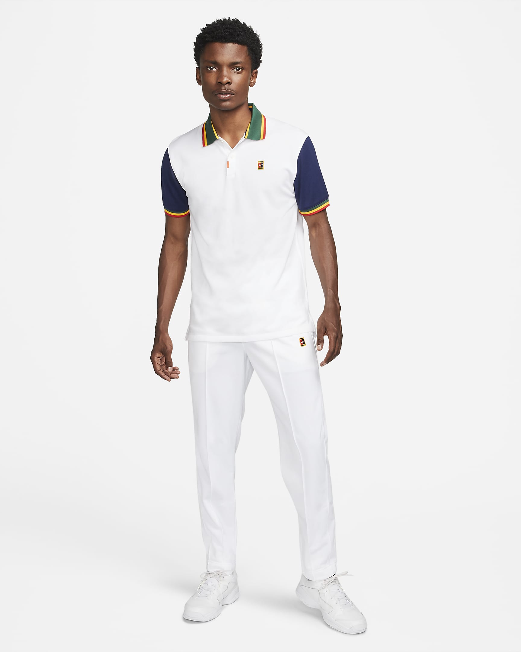 NikeCourt Men's Tennis Trousers - White/White/White