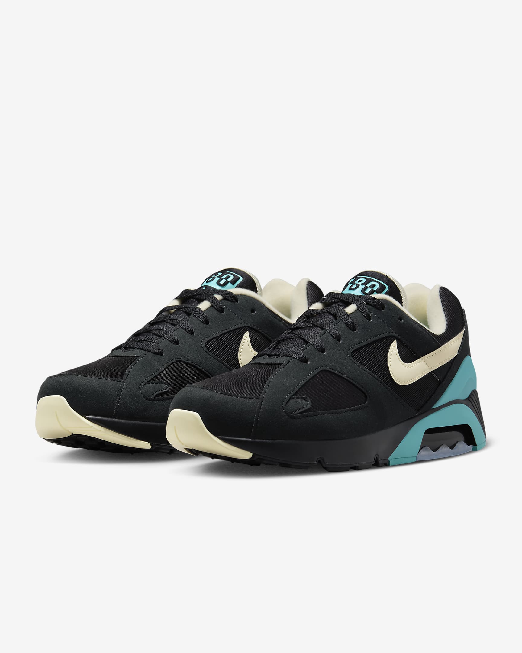 Nike Air 180 Men's Shoes - Black/Dusty Cactus/Alabaster