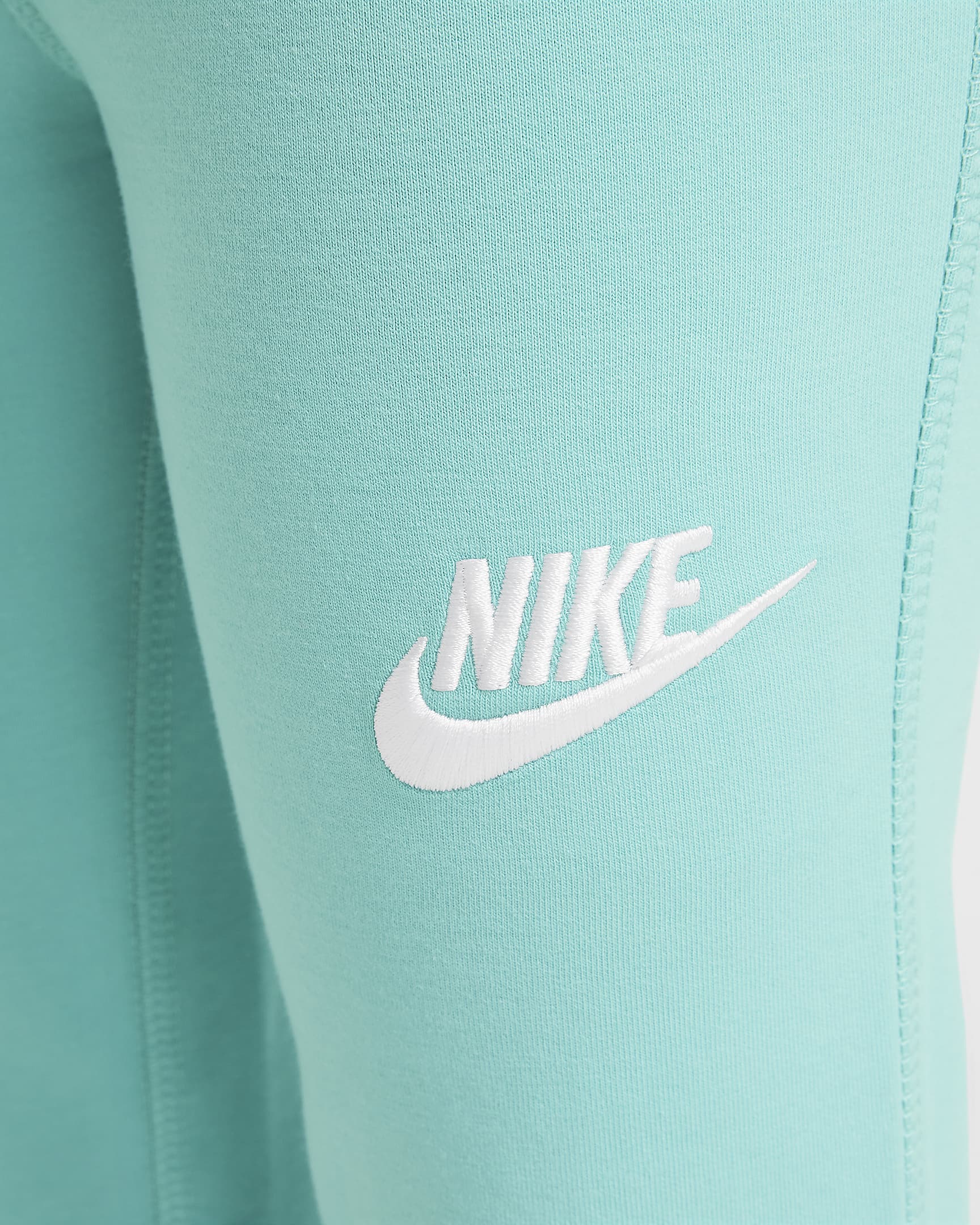 Nike Little Kids' Dri-FIT Flared Leggings - Green Frost