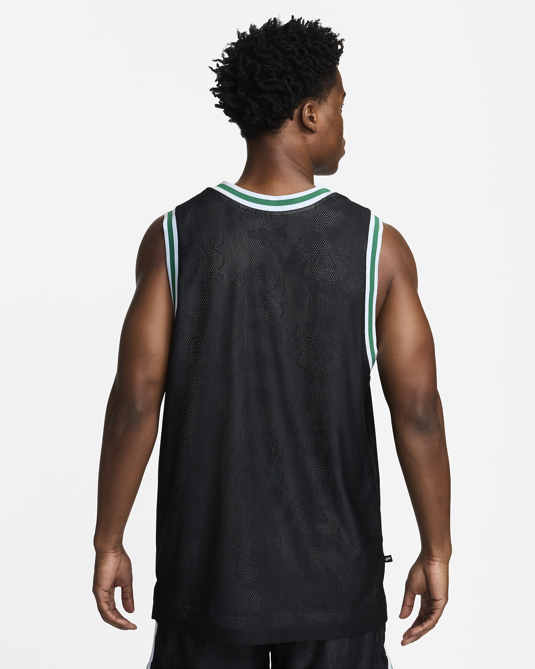 Maillot de basket Giannis Dri-FIT DNA pour homme - Noir/Blue Tint/Blanc