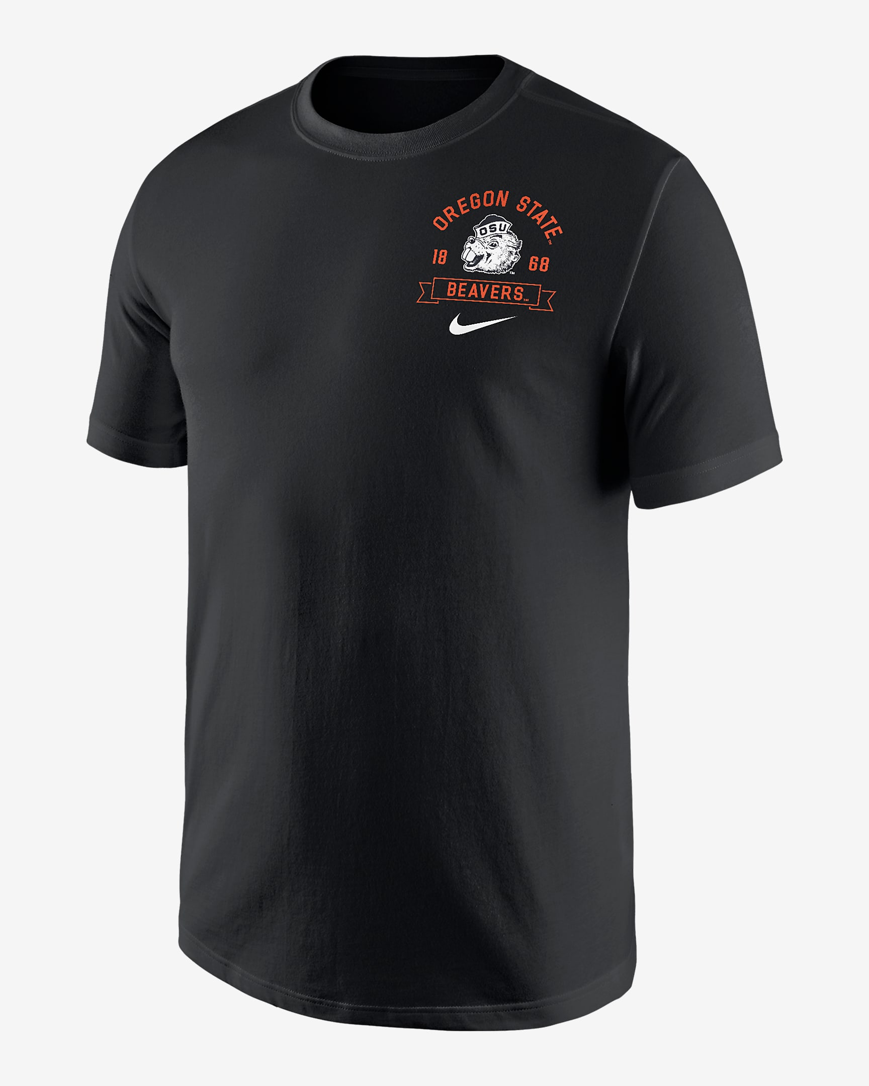 Playera universitaria Nike Max90 para hombre Oregon State - Negro