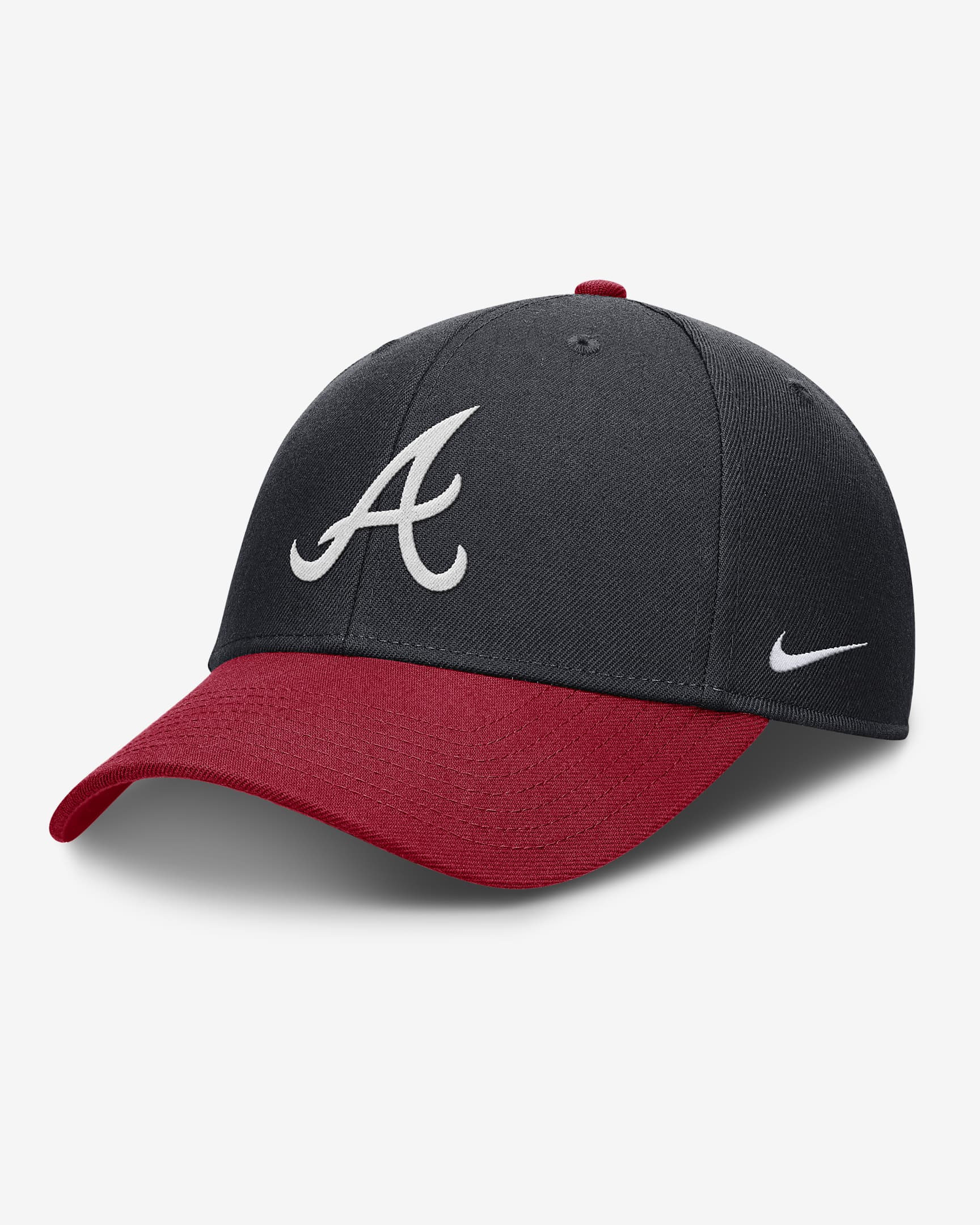 Atlanta Braves Evergreen Club Men's Nike Dri-FIT MLB Adjustable Hat ...