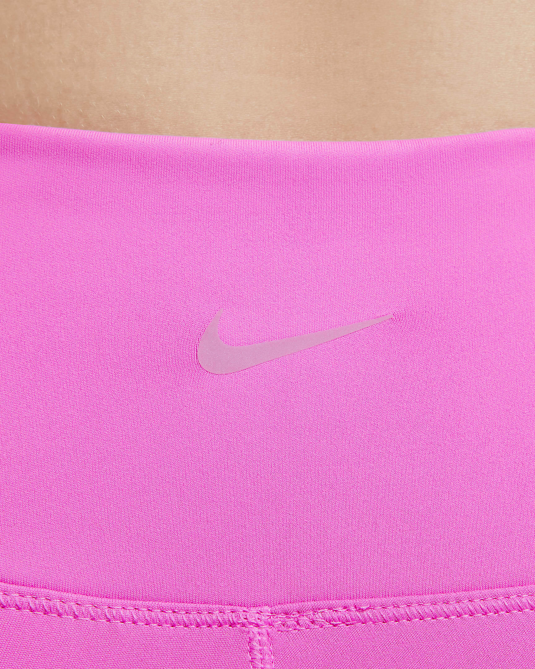 Nike One Women's High-Waisted Full-Length Split-Hem Leggings - Playful Pink