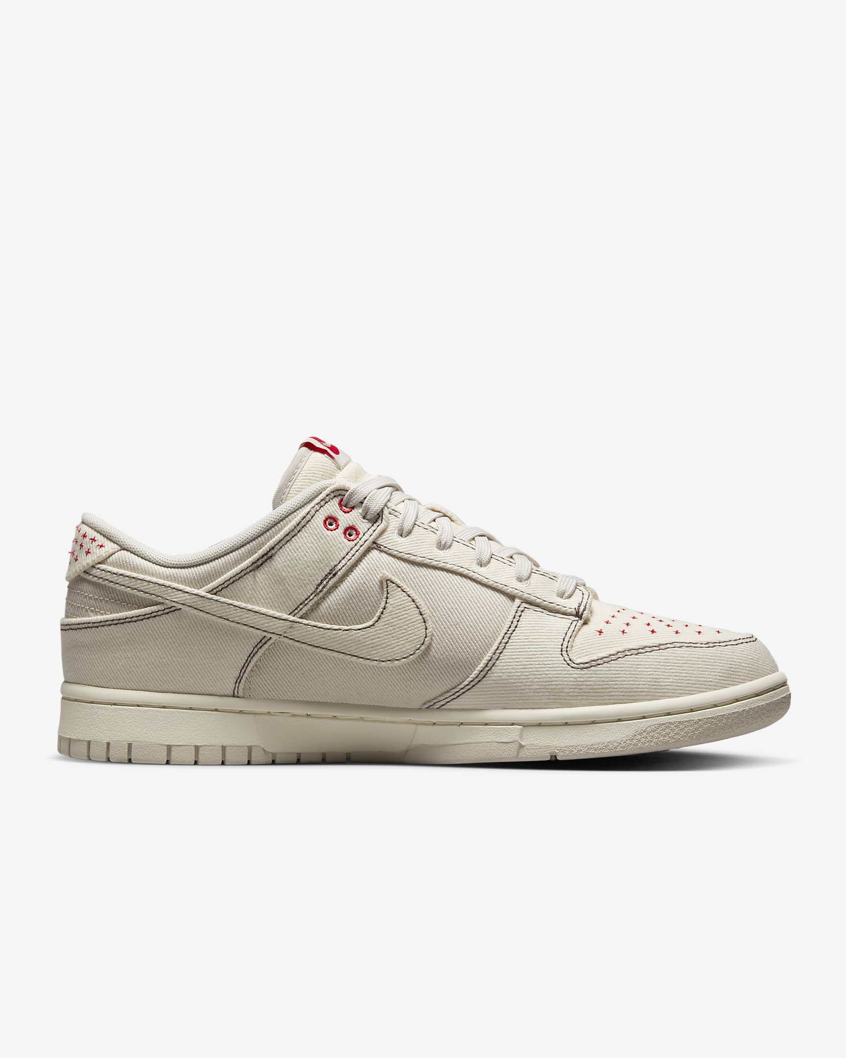 Nike Dunk Low Retro SE Men's Shoes - Light Orewood Brown/Light Orewood Brown/University Red/Pale Ivory