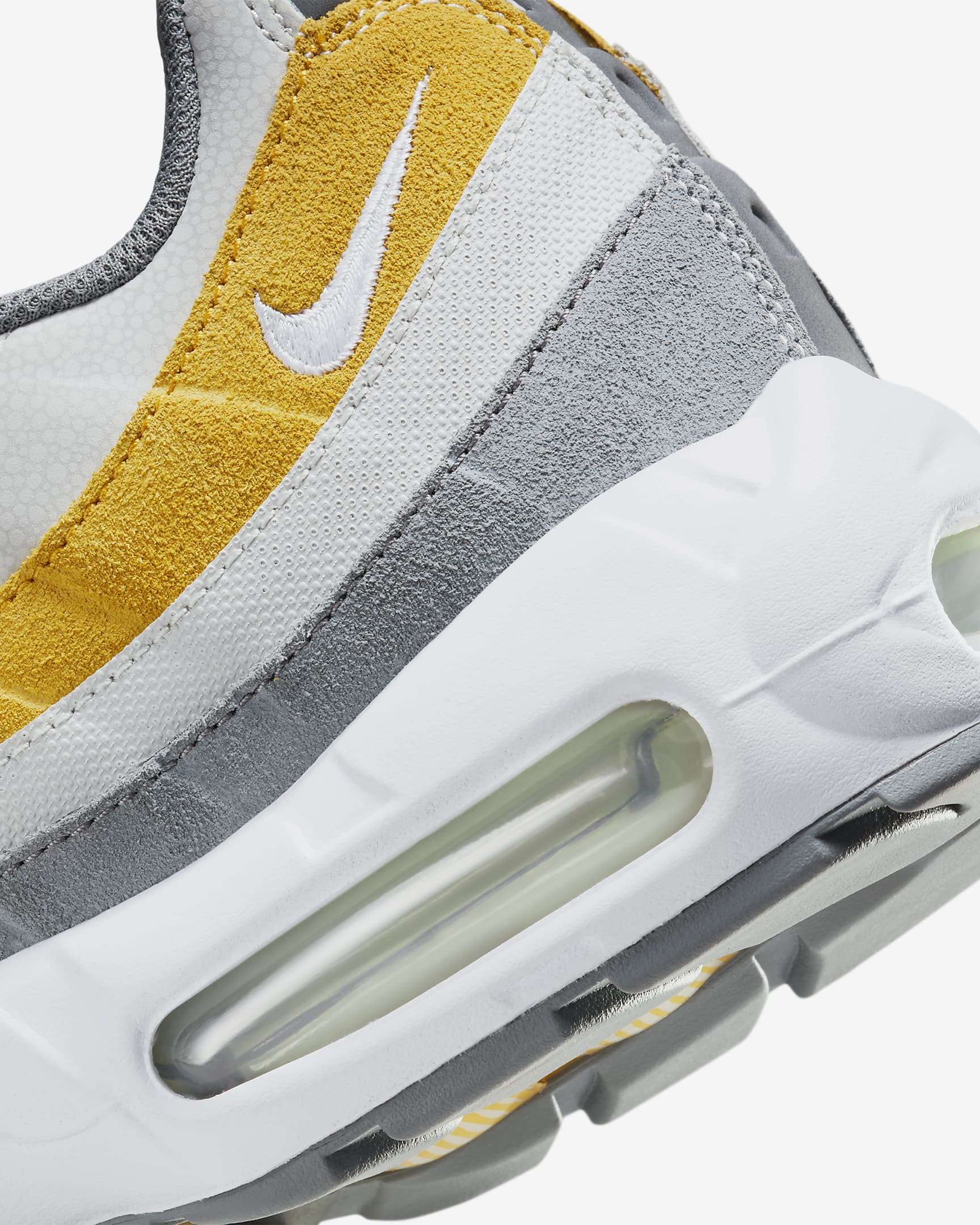 Calzado para hombre Nike Air Max 95 - Polvo fotón/Gris azulado/Oro universitario/Blanco