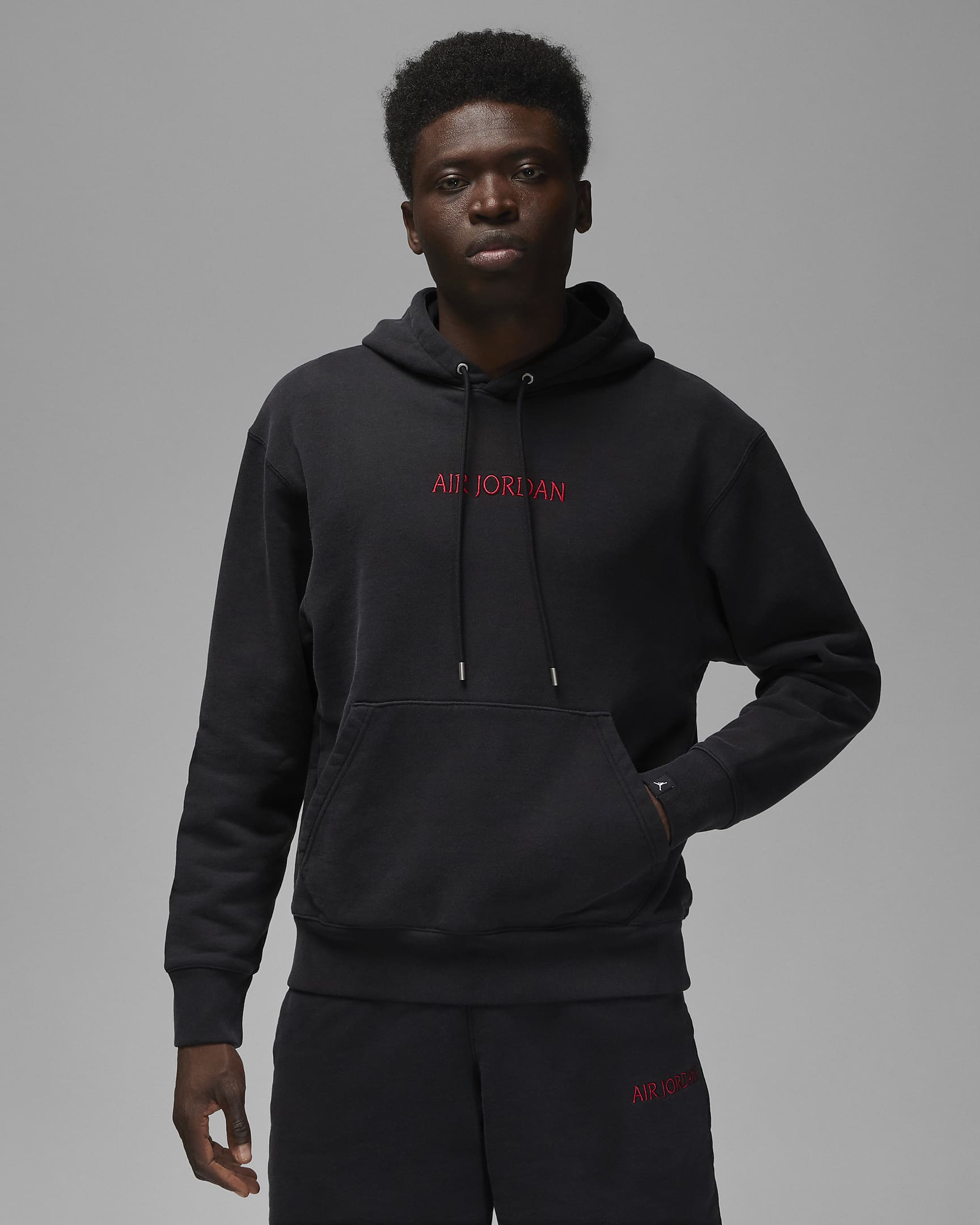 Air Jordan Wordmark Men's Fleece Hoodie. Nike SI