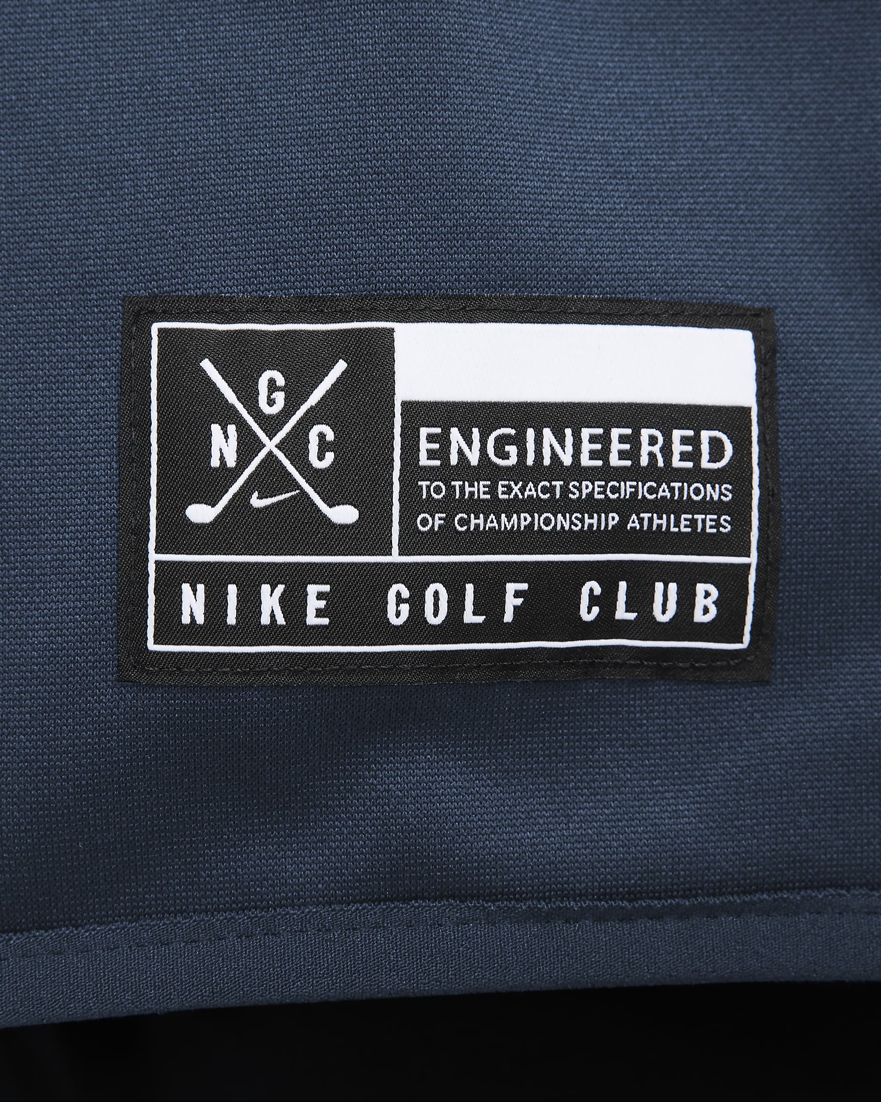 Nike Golf Club férfi kapucnis golfpulóver - Armory Navy/Armory Navy/Armory Navy/Fehér