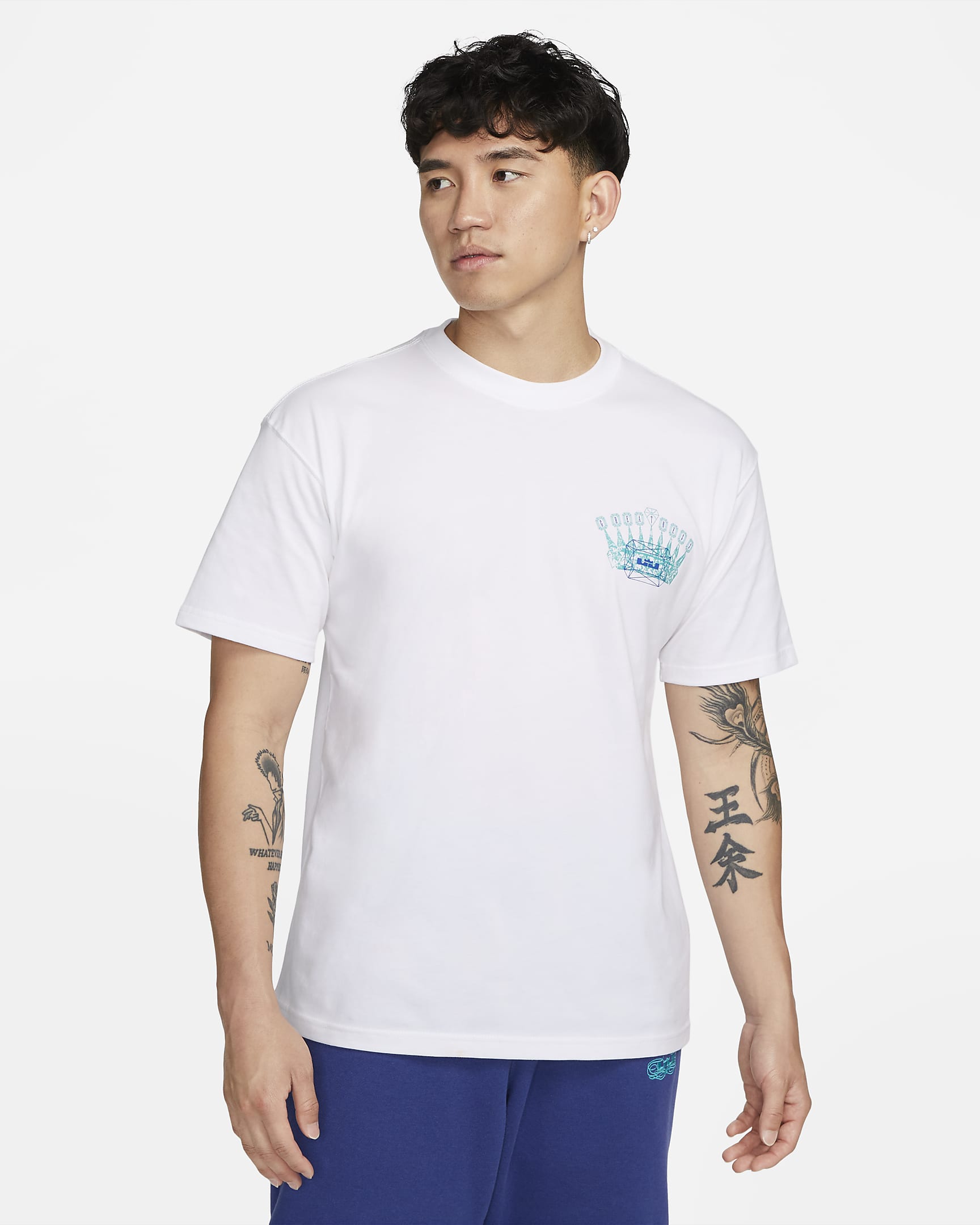เสื้อยืดผู้ชาย Max90 LeBron - ขาว