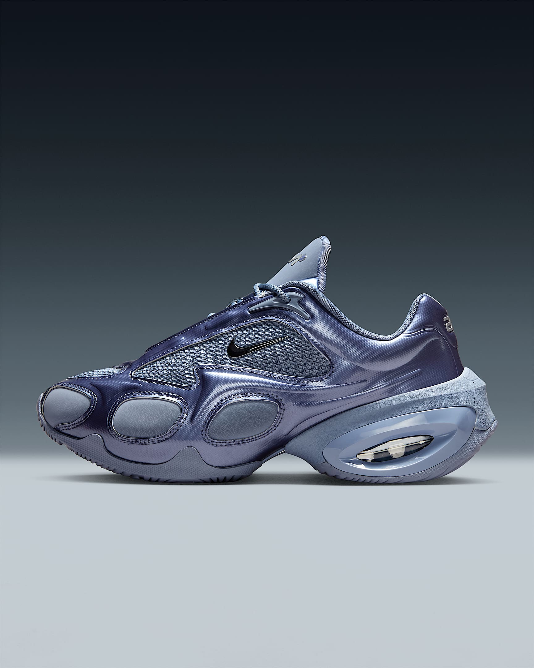Tenis para mujer Nike Air Max Muse - Pizarra cenizo/Índigo mundial/Plata metalizado