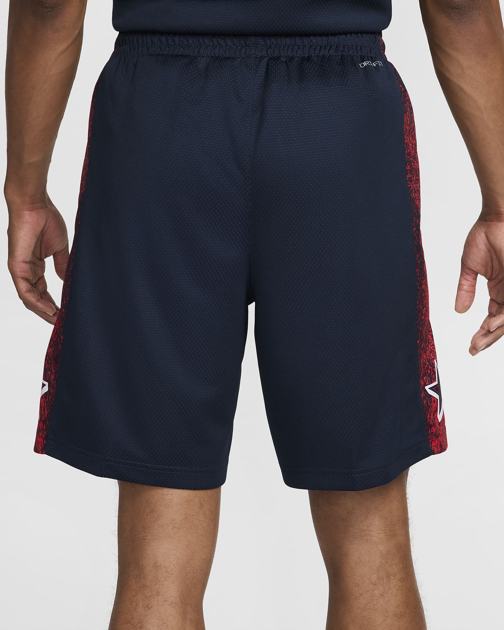 USA Limited Road Men's Jordan Basketball Shorts - Obsidian/White