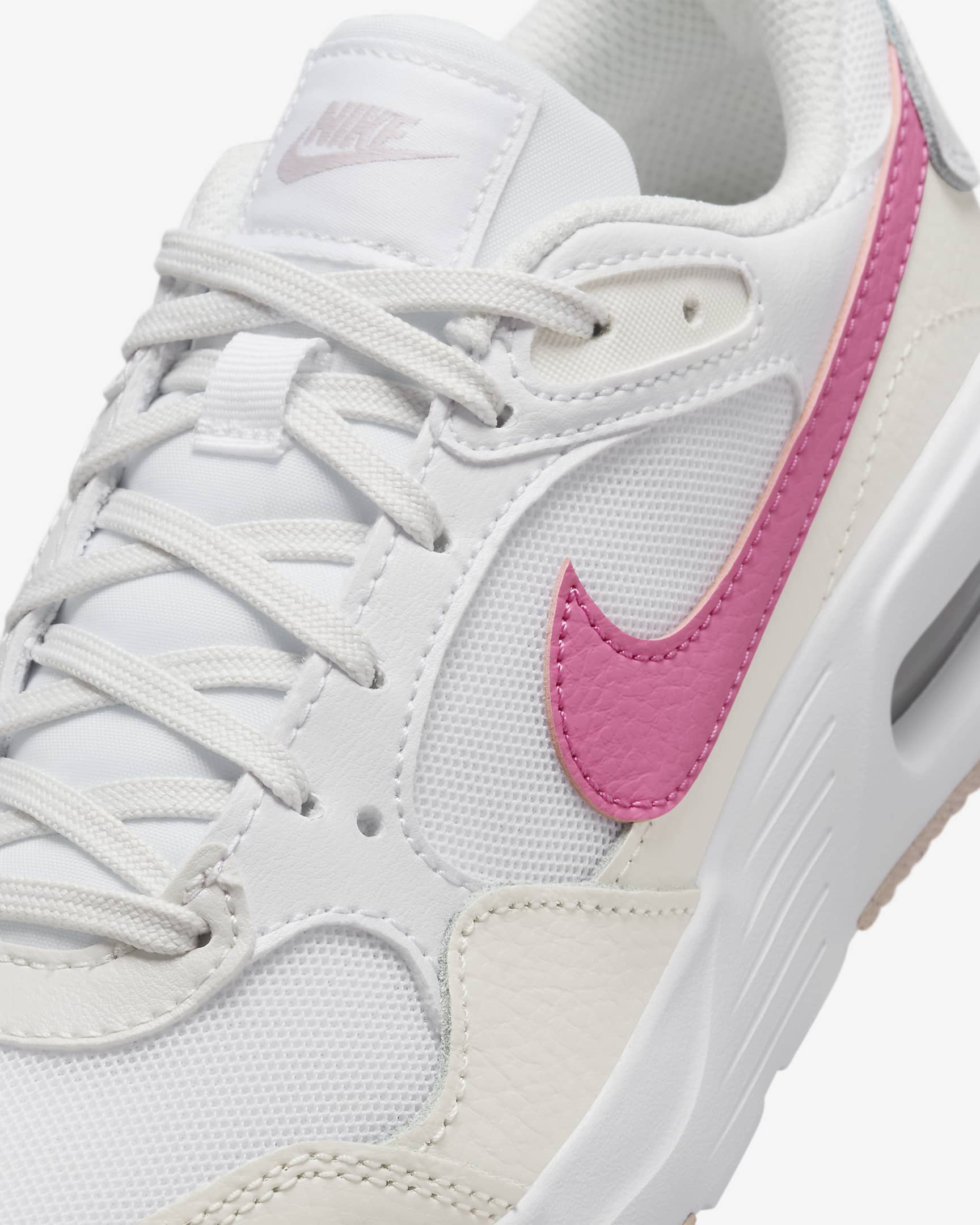 Nike Air Max SC Older Kids' Shoe - White/Phantom/Platinum Violet/Playful Pink