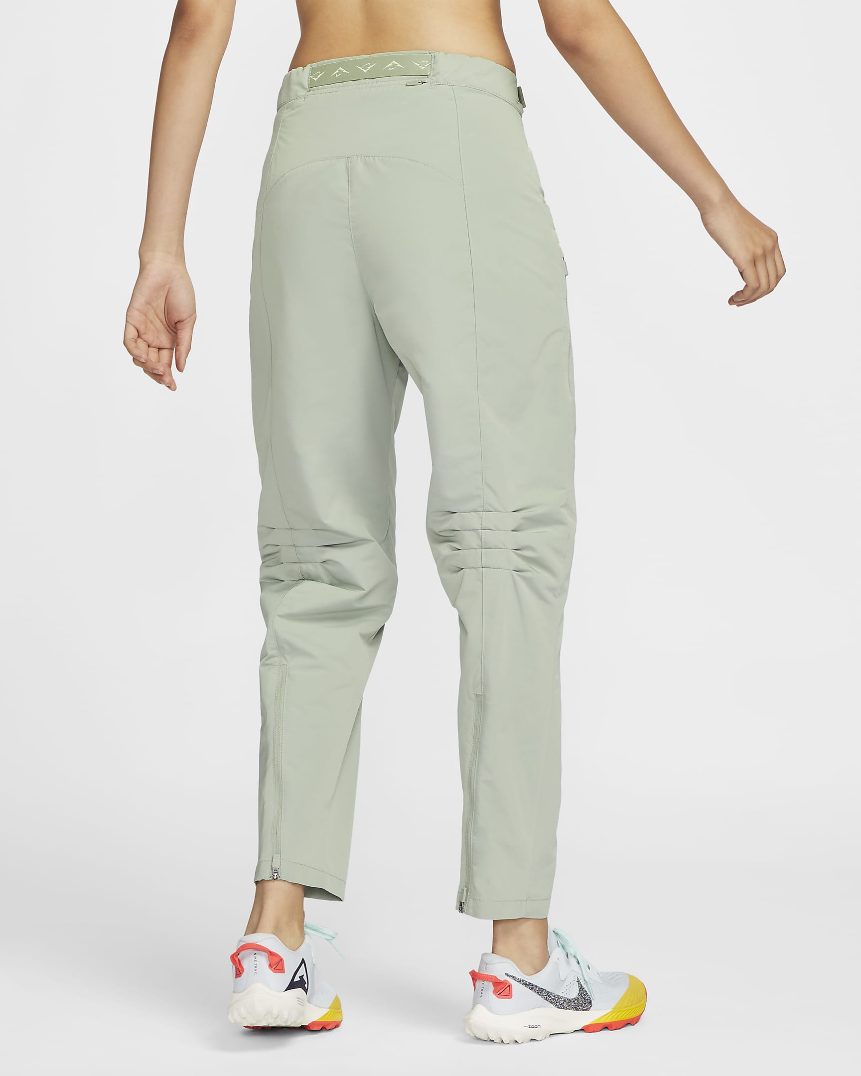 Nike Trail Women's Repel Mid-Rise Running Trousers - Jade Horizon/Bicoastal