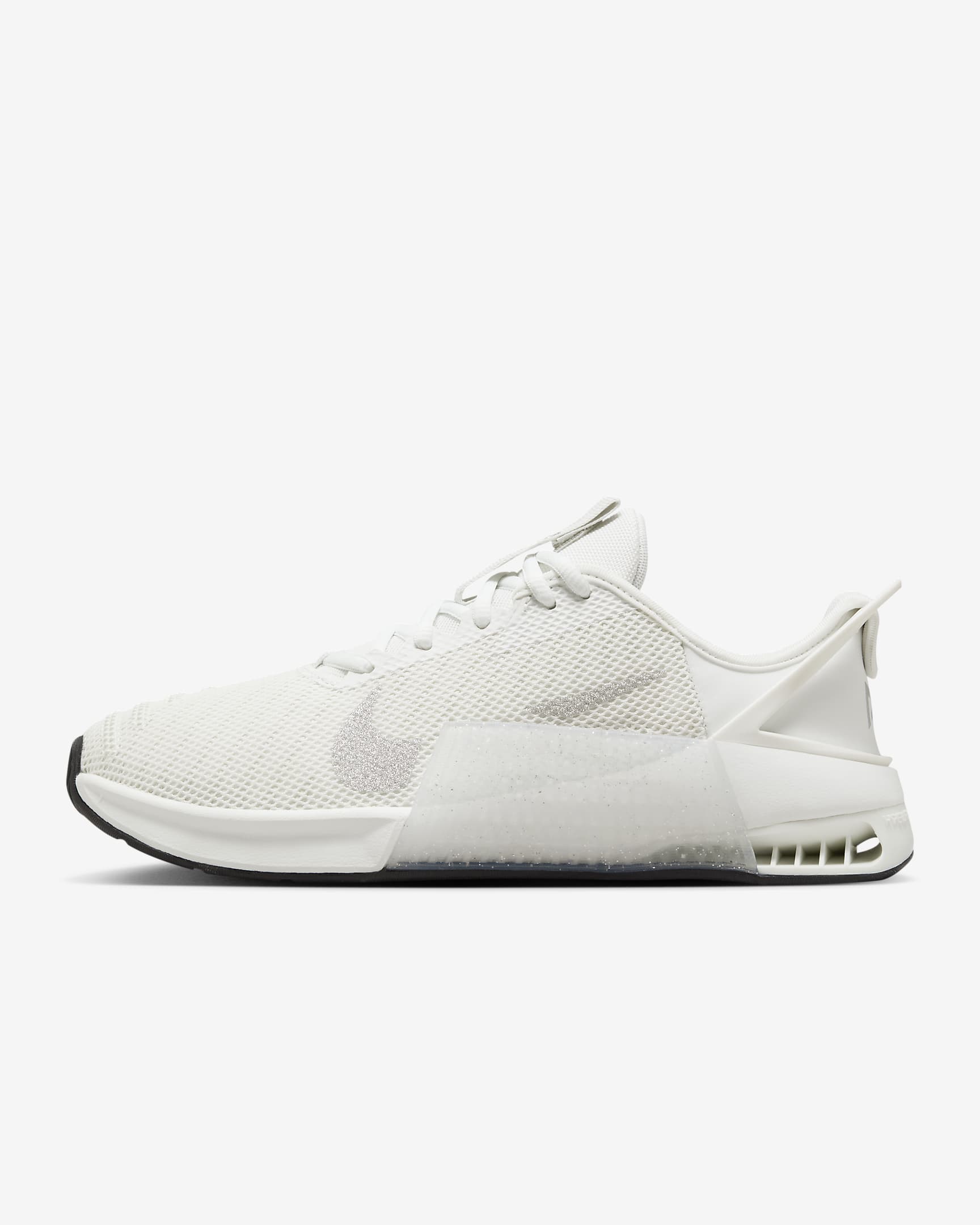 Tenis de entrenamiento para mujer Nike Metcon 9 EasyOn Premium - Blanco cumbre/Vela/Negro/Plata metalizado