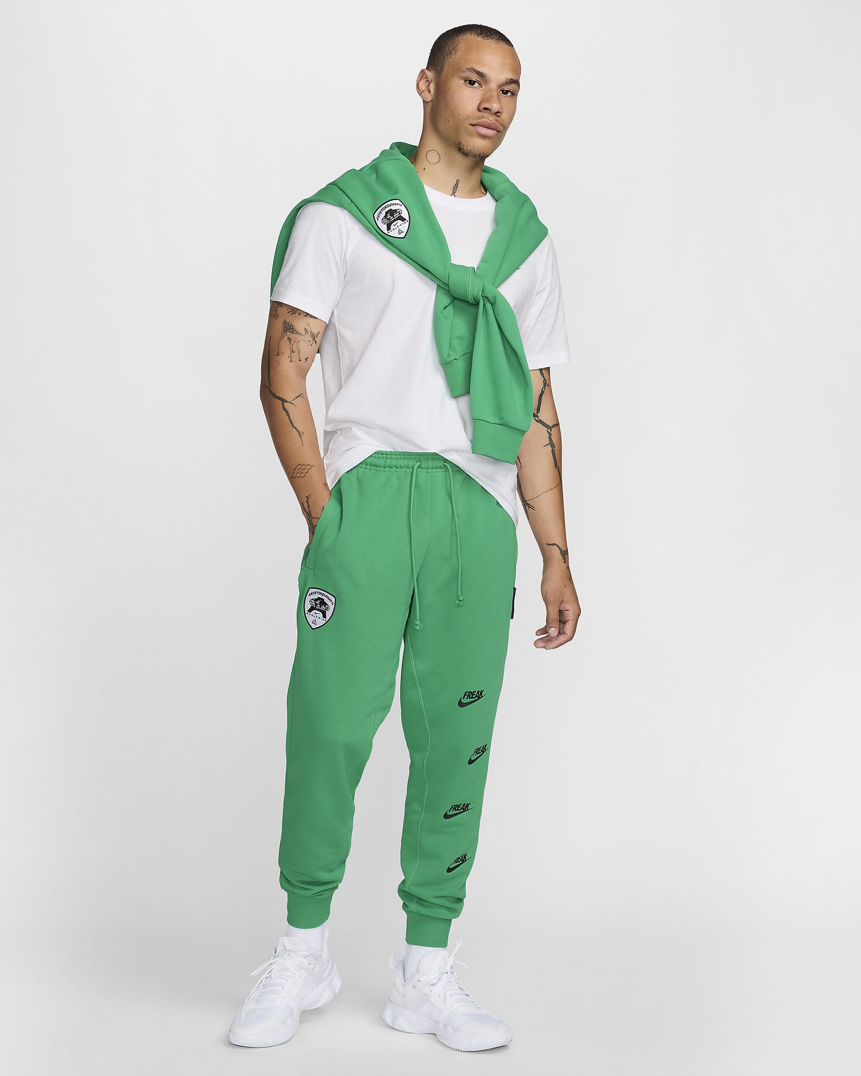 Dri-FIT Standard Issue joggingbroek voor heren - Stadium Green/Zwart/Zwart/Zwart