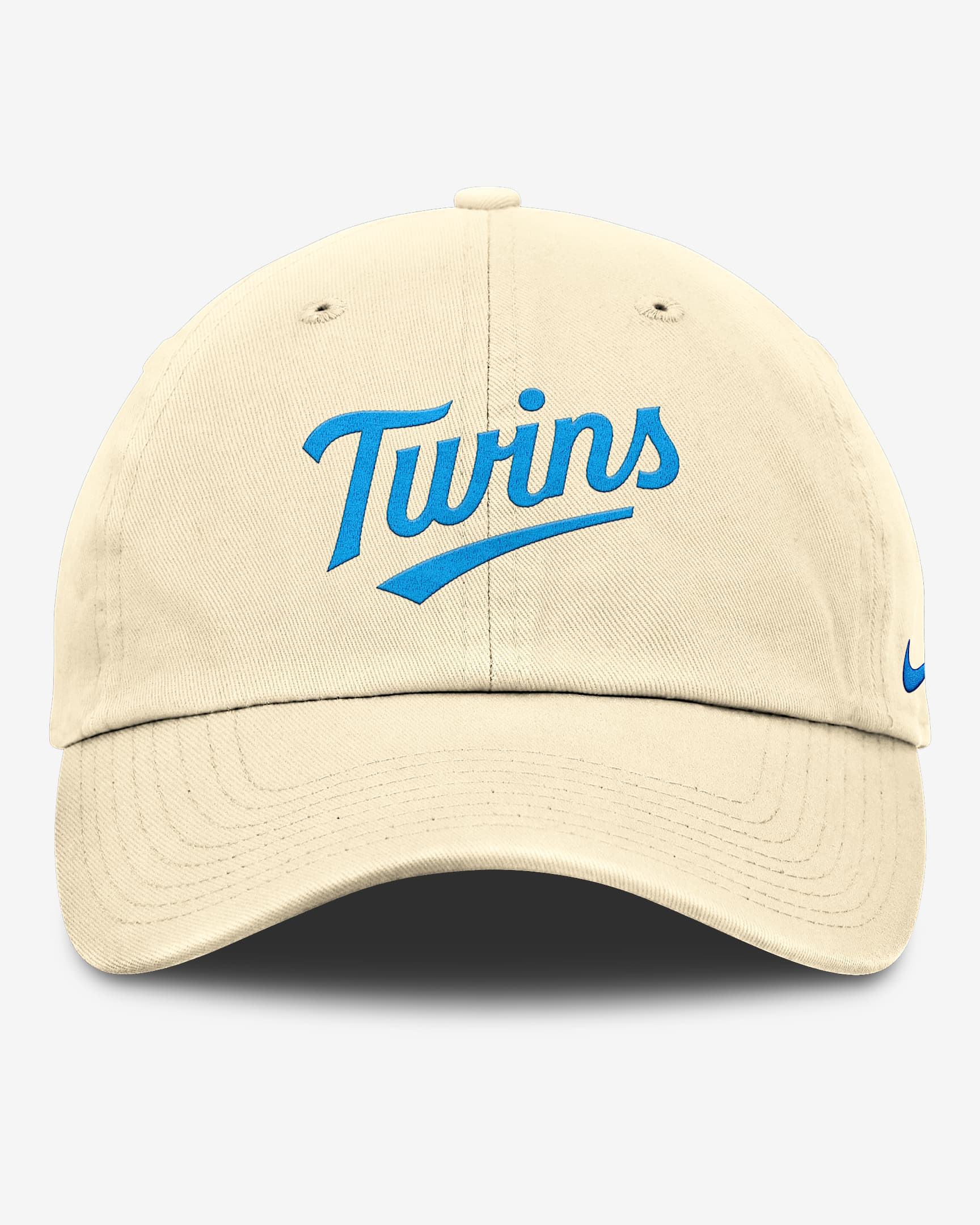 Minnesota Twins Club Men's Nike MLB Adjustable Hat - Coconut Milk