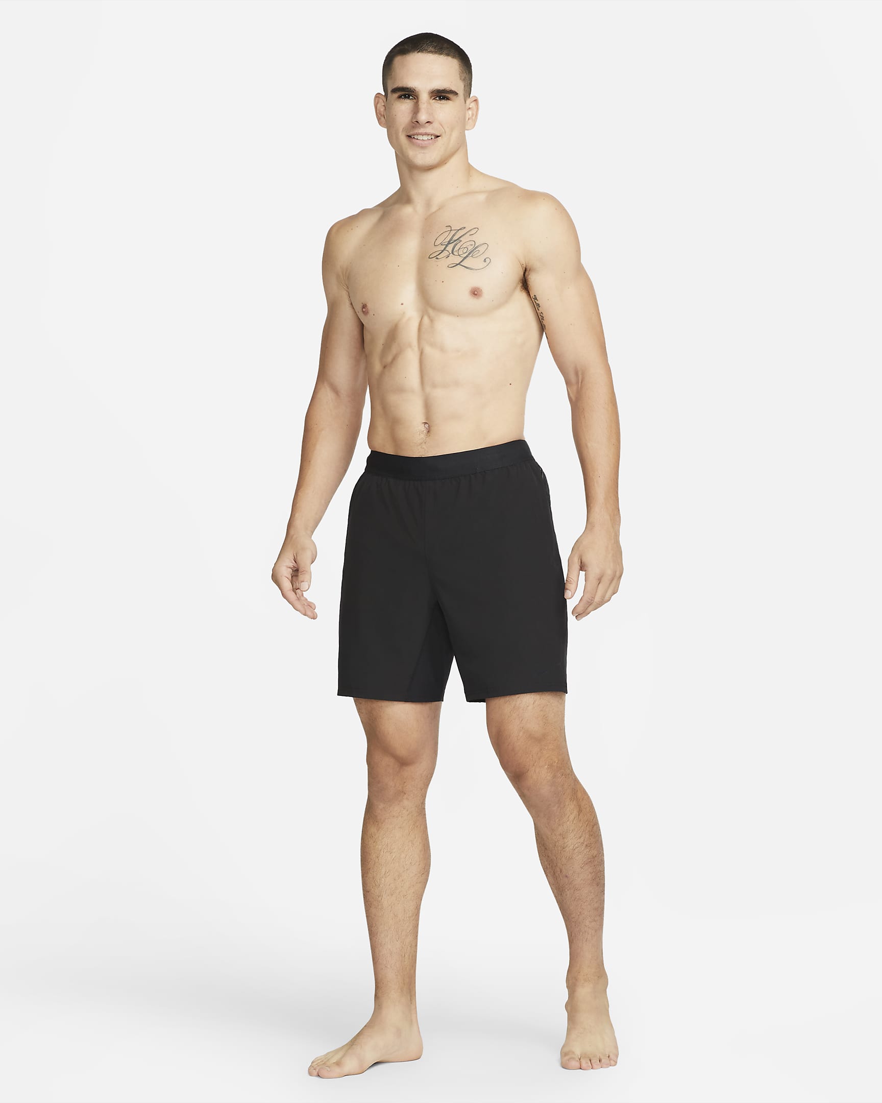 Nike Fusion Men's 18cm (approx.) Volley Swimming Shorts - Black/Black