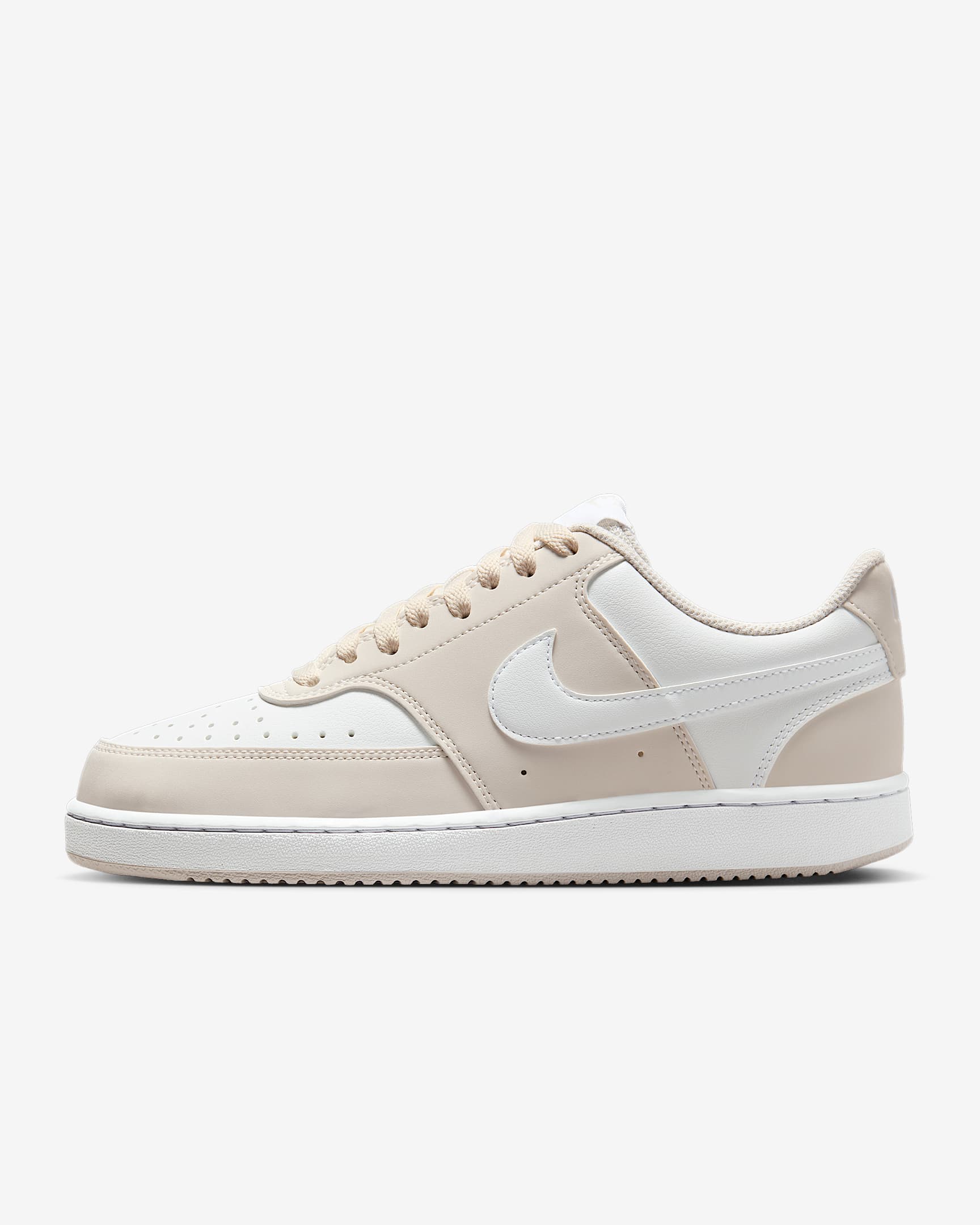 Nike Court Vision Low-sko til kvinder - Phantom/hvid