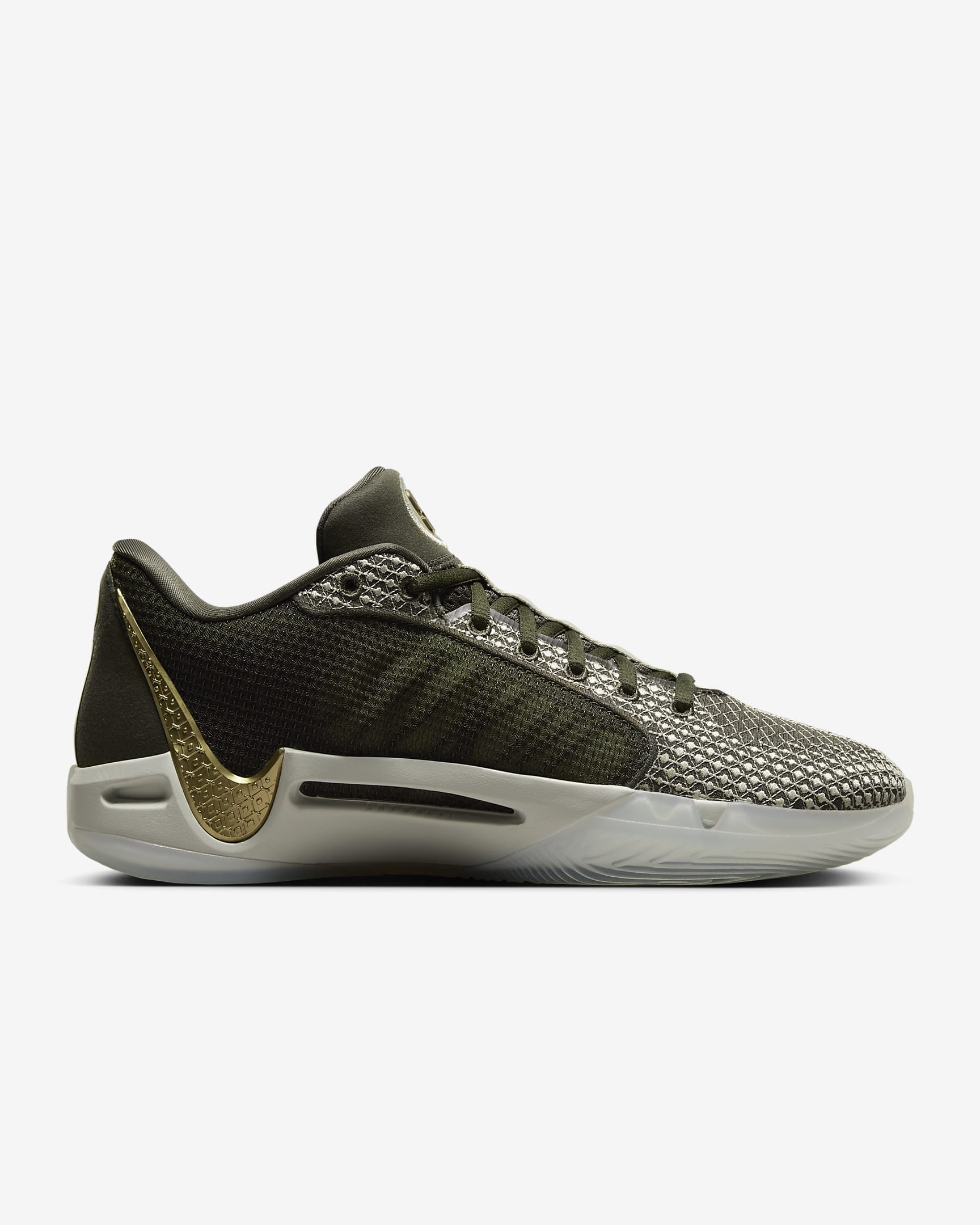 Sabrina 1 'Dedication' EP Basketball Shoes - Cargo Khaki/Olive Aura/Metallic Gold