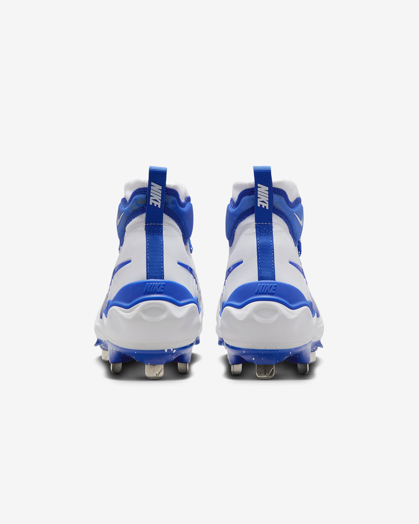 Nike Alpha Huarache NXT Men's Baseball Cleats - White/Pure Platinum/Hyper Royal