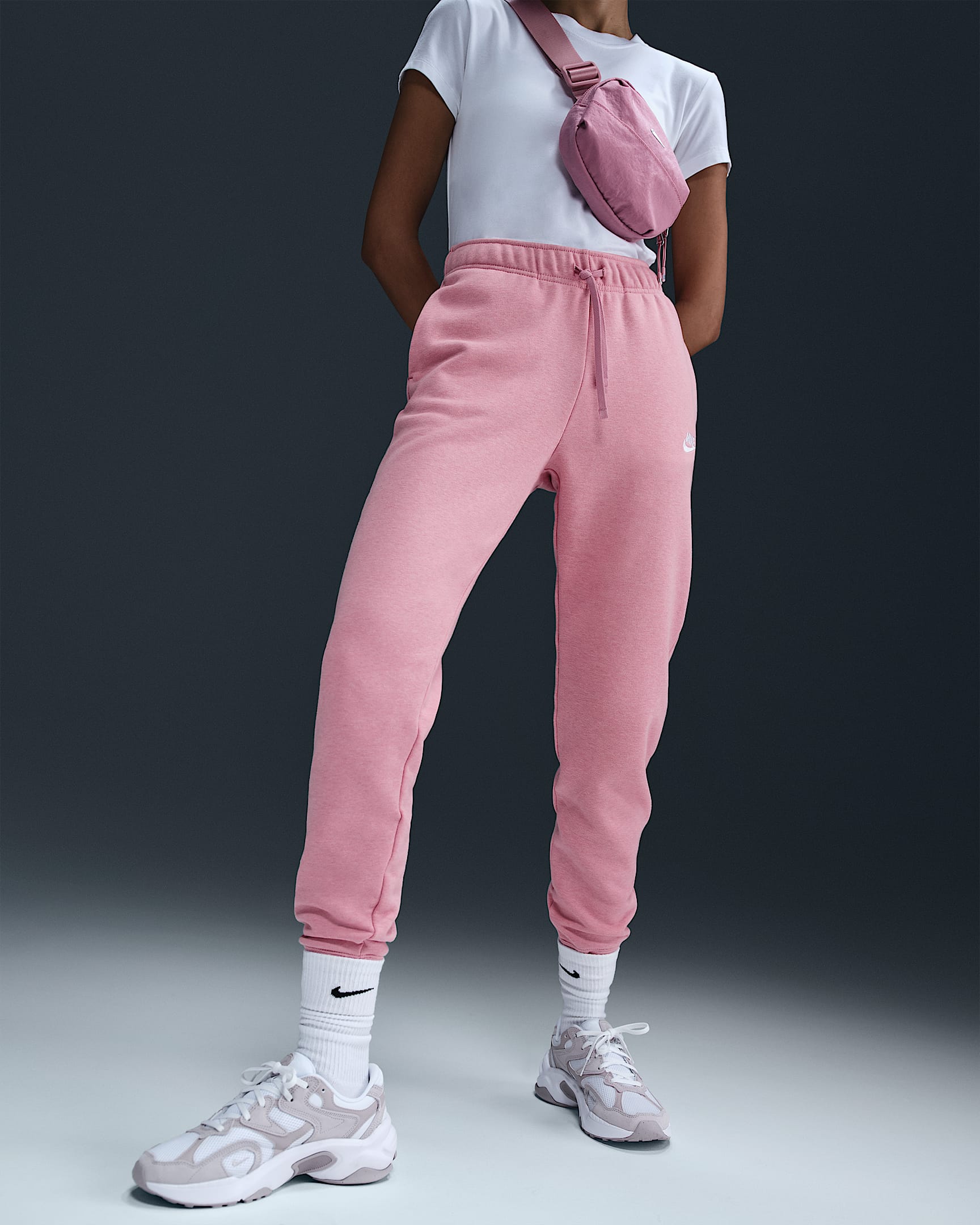 Nike Sportswear Club Fleece Women's Mid-Rise Joggers. Nike.com