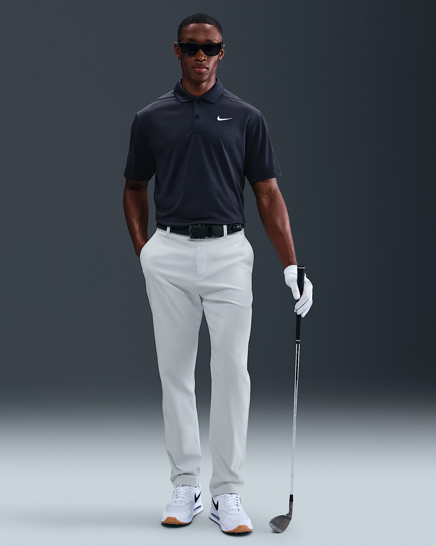 Nike Tour Repel Men's Chino Slim Golf Pants - Photon Dust/Photon Dust