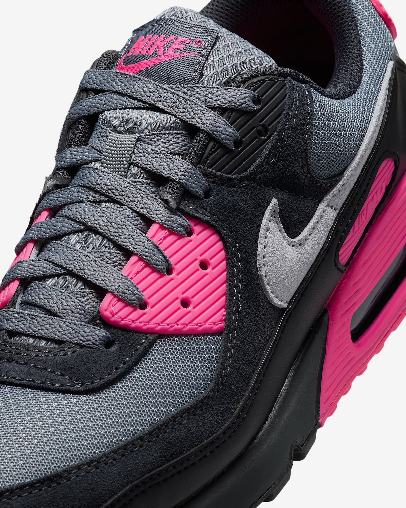 Chaussure Nike Air Max 90 pour homme - Cool Grey/Hyper Pink/Noir/Wolf Grey